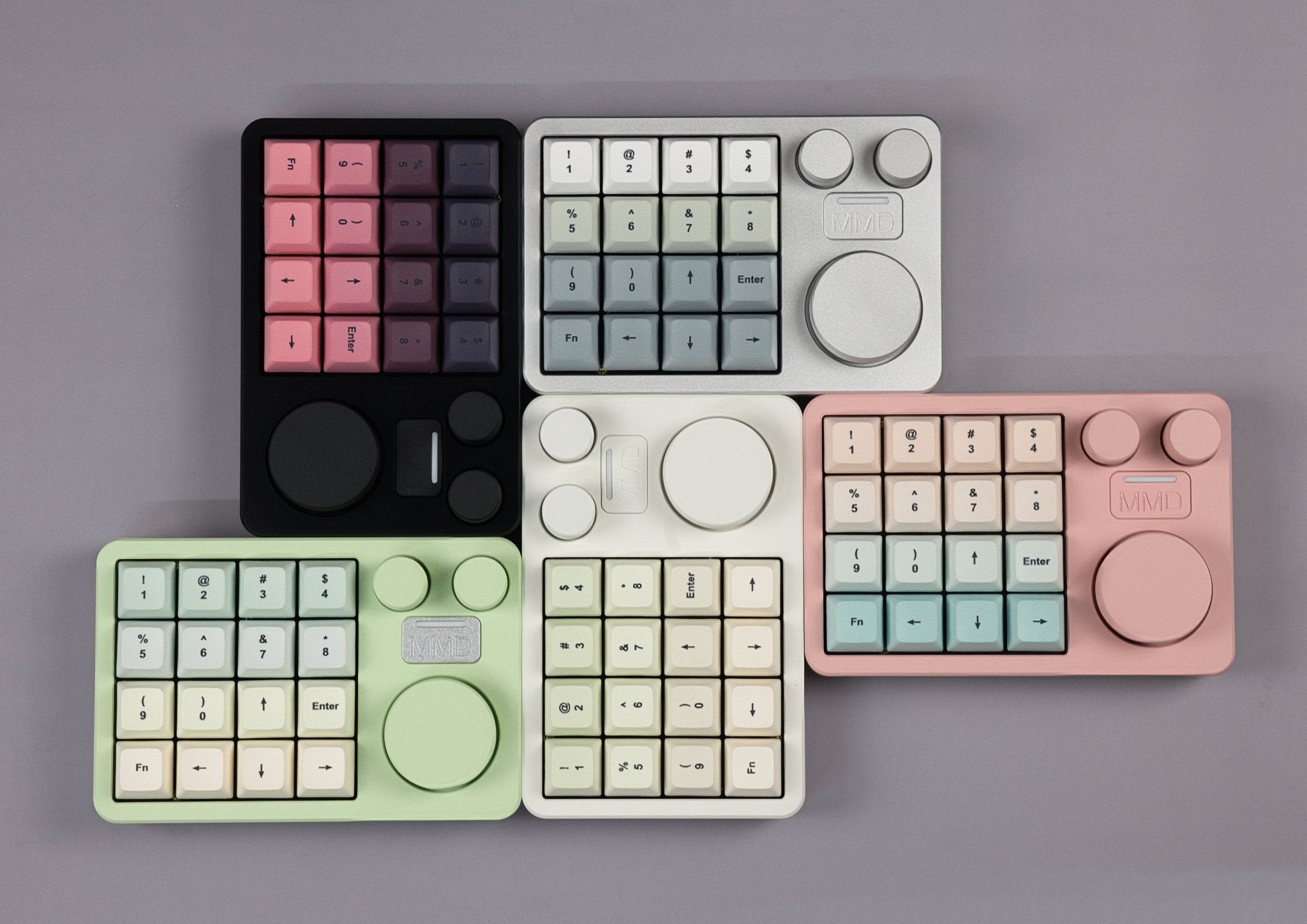 MMD KM16 Pro - Numpad Macropad QMK/VIA Wireless Aluminium Keyboard - MonacoKeys