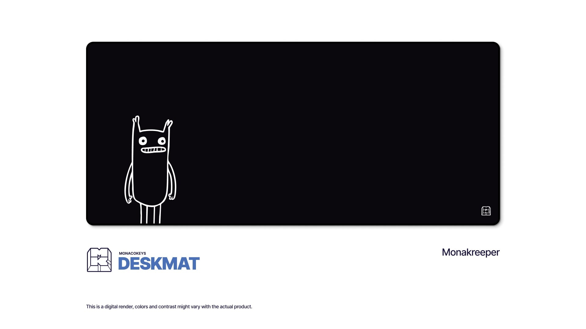 Monakreeper Mauspad Deskmat - MonacoKeys