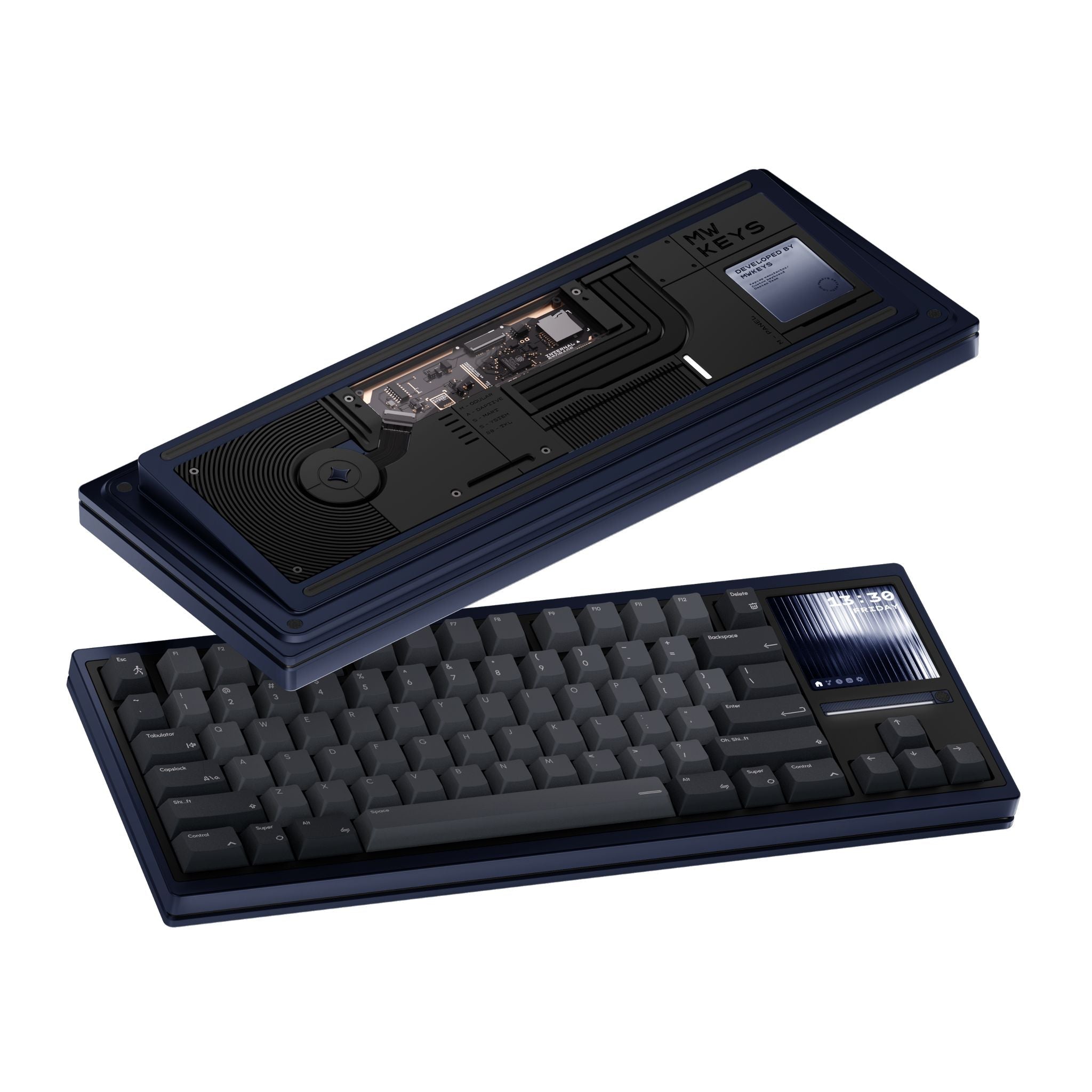MW Mass80 - The Smartest Keyboard with Interactive Screen - MonacoKeys