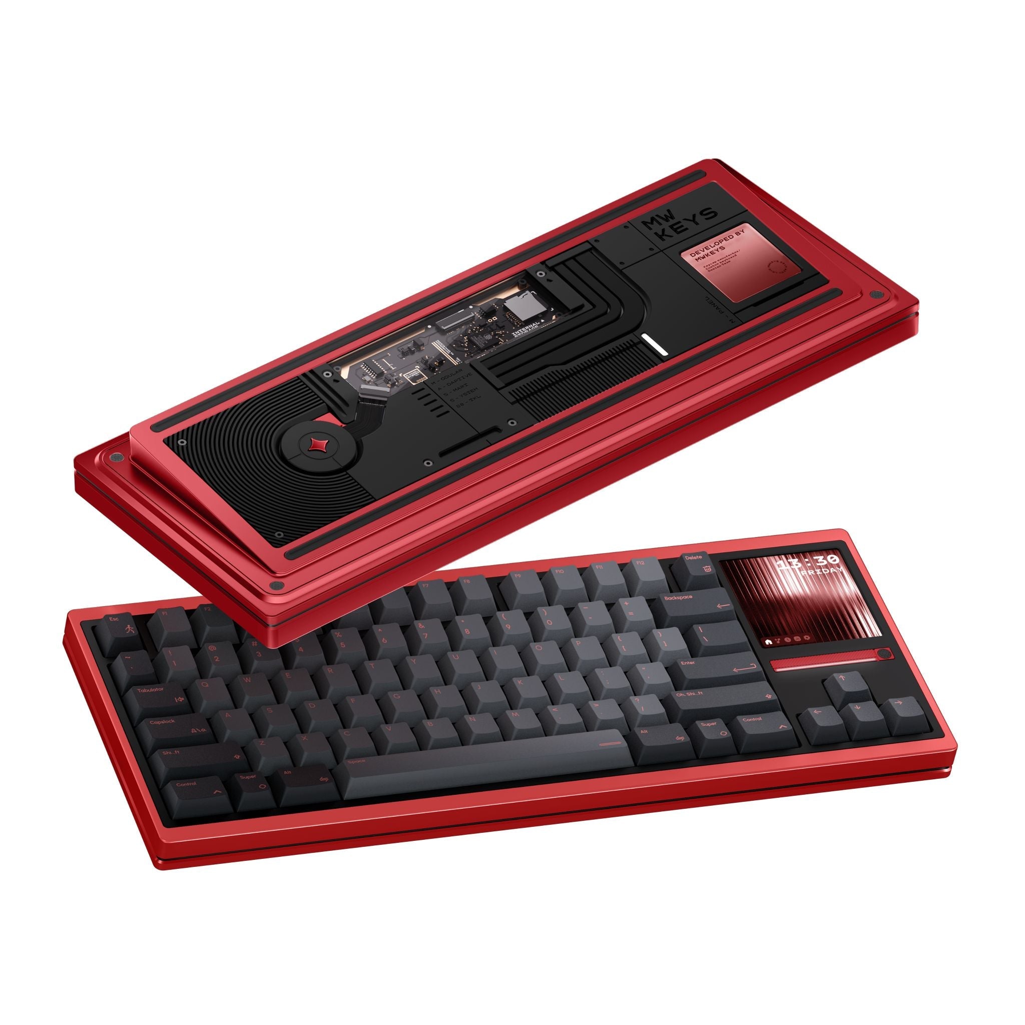 MW Mass80 - The Smartest Keyboard with Interactive Screen - MonacoKeys