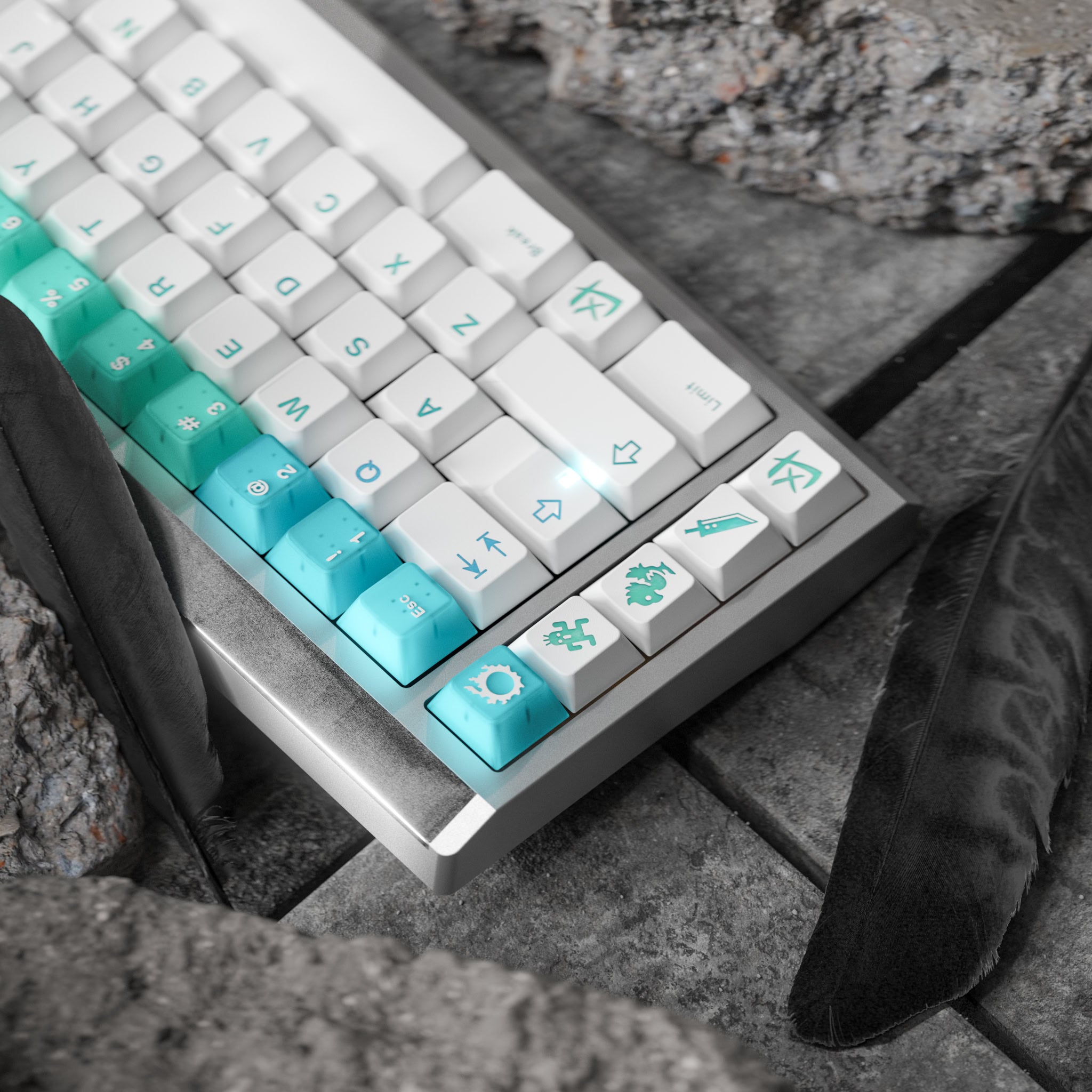 MW Meteor Dreams - ABS Double-Shot Keycap Set - MonacoKeys