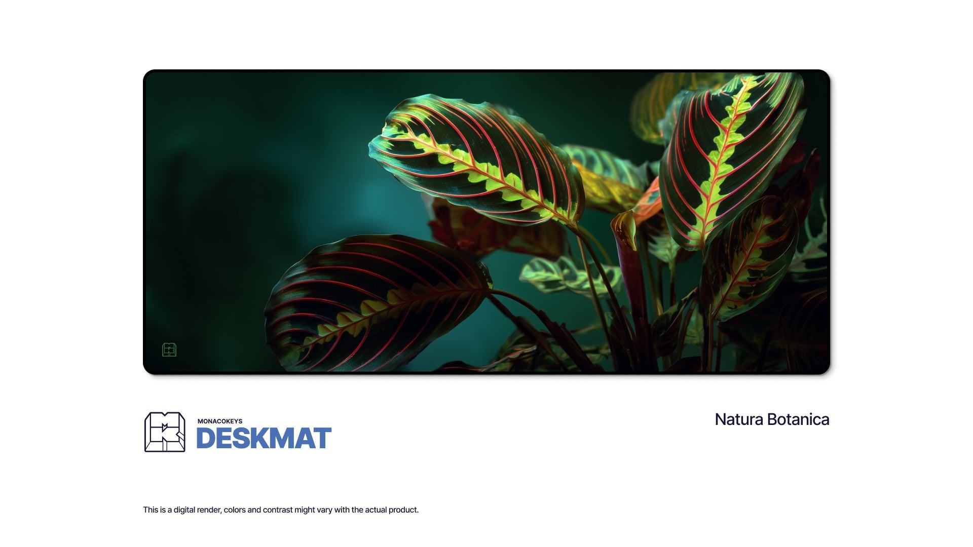 Natura Botanica Mauspad Deskmat - MonacoKeys
