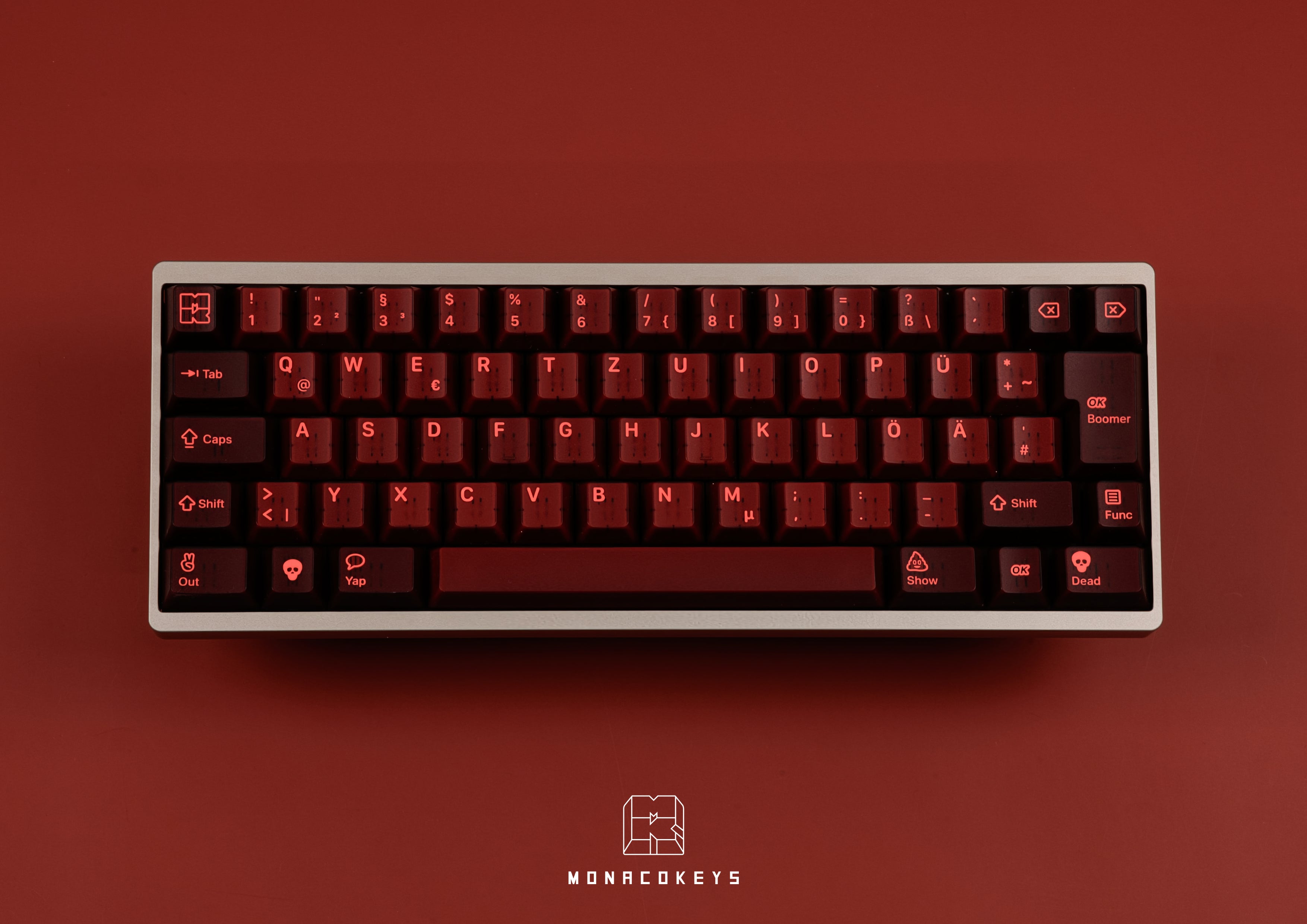 KAP Generation - Cherry Profile ABS + PBT Double-Shot Keycap Set - MonacoKeys