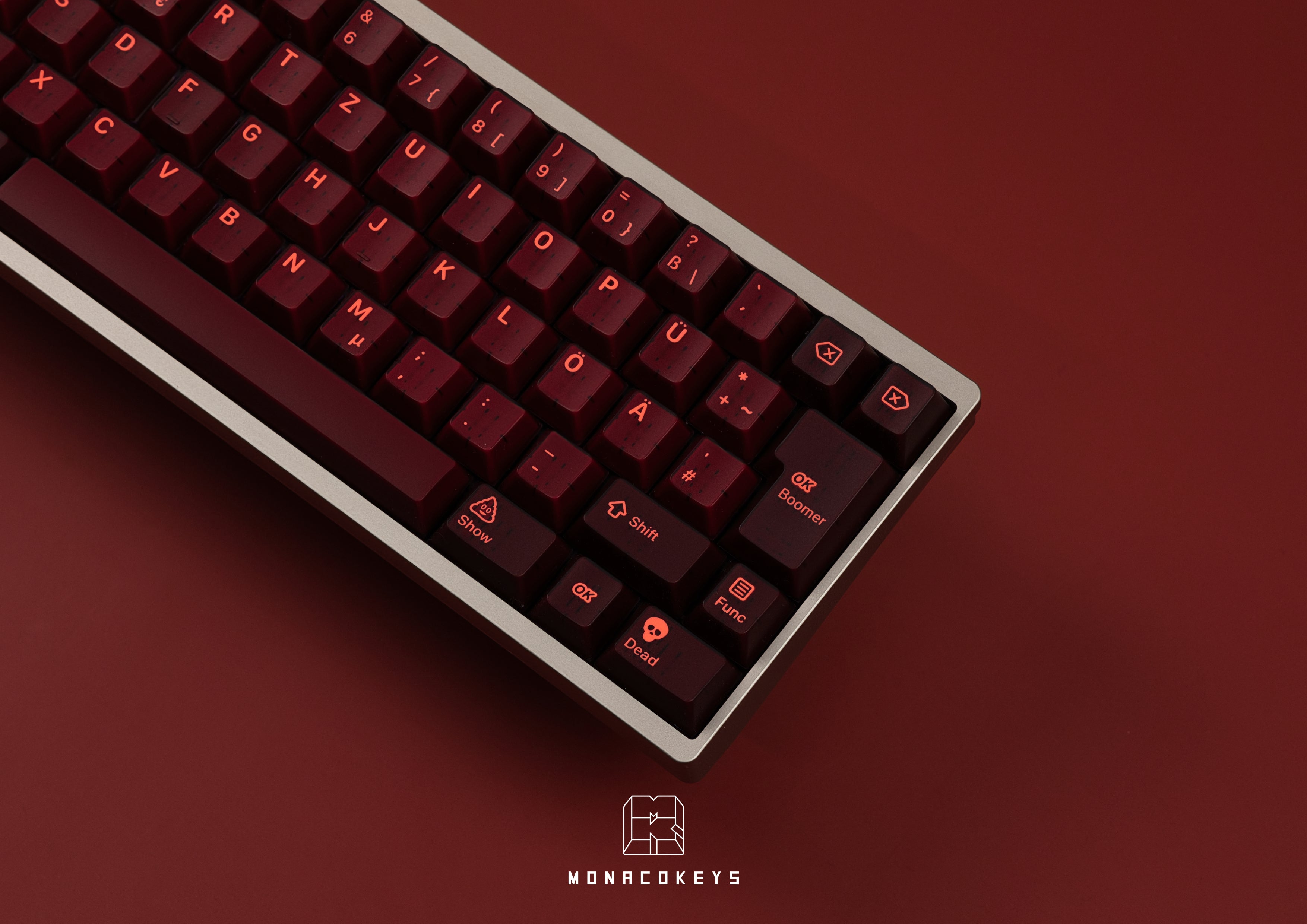 KAP Generation - Cherry Profile ABS + PBT Double-Shot Keycap Set - MonacoKeys