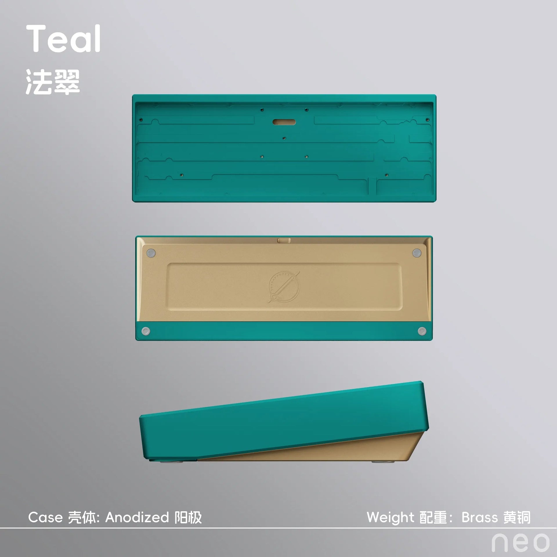 Neo65 Core Plus - 65% ISO+ANSI Mechanical Aluminium Custom