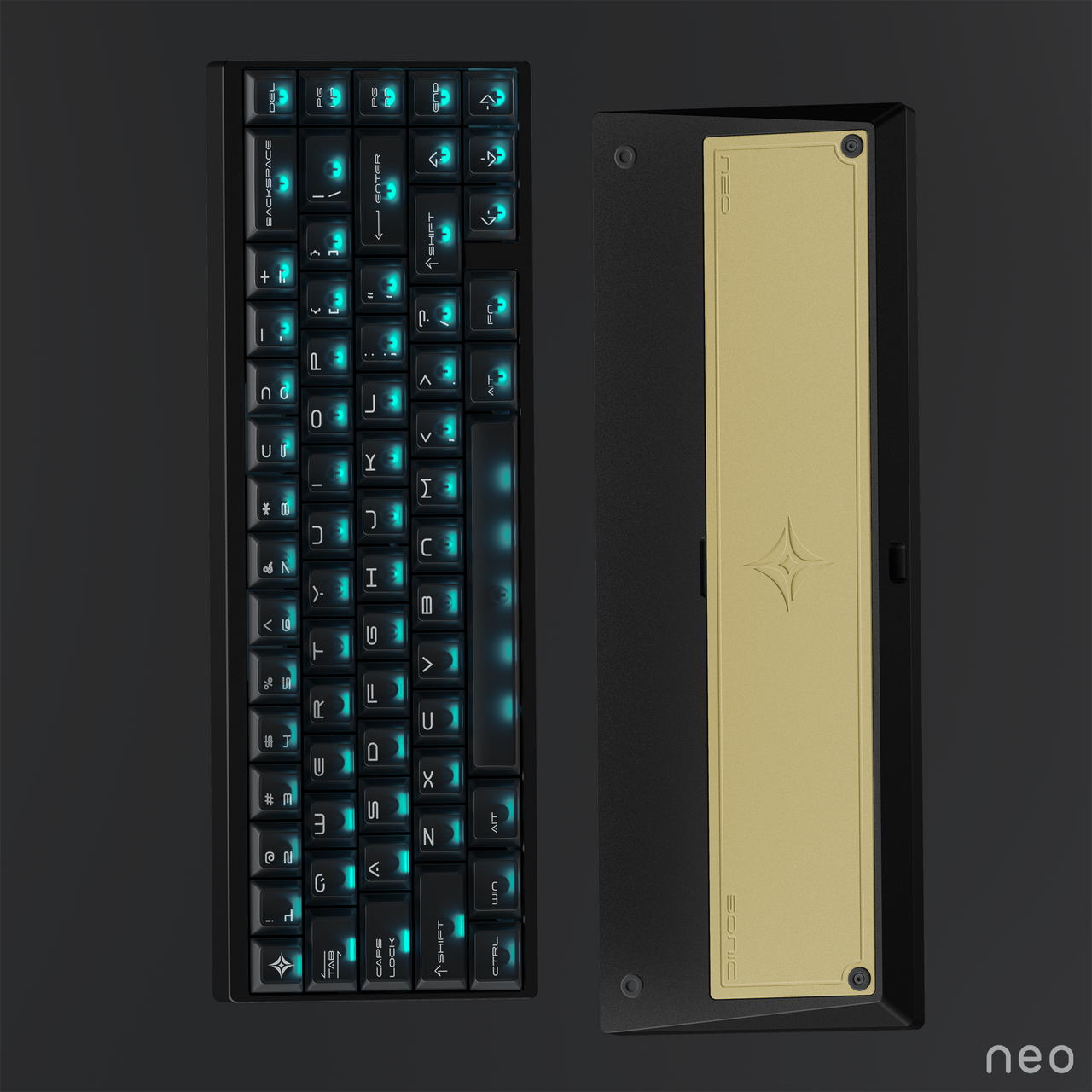 Neo65 Sonic HE+ - 65% Aluminium Hall Effect Keyboard - MonacoKeys