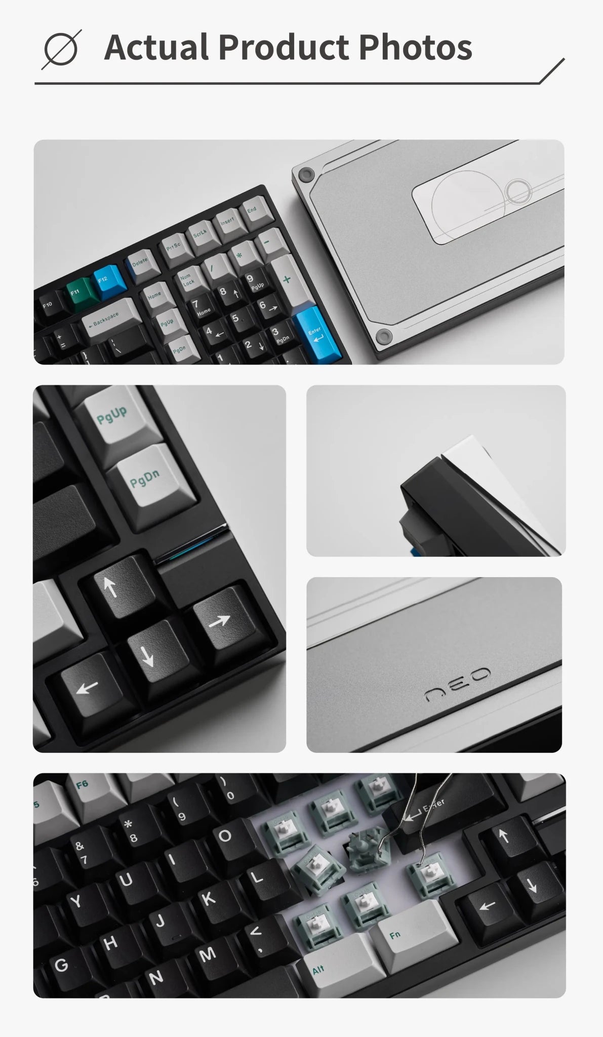 Neo98 Prebuilt - 98% Mechanical Aluminium Keyboard Kit - MonacoKeys