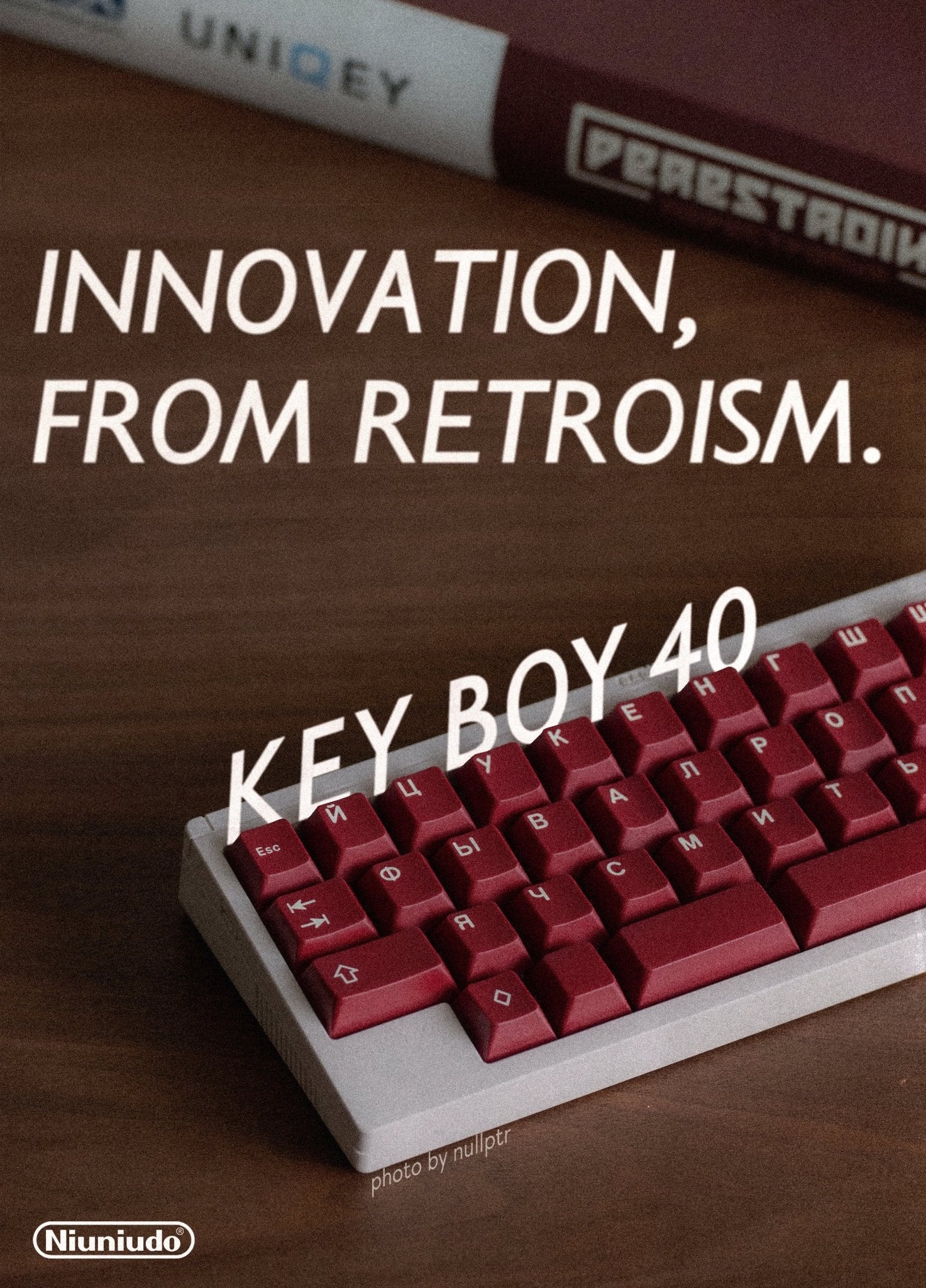 Niuniu KB40 - 40% Custom Keyboard Kit - MonacoKeys