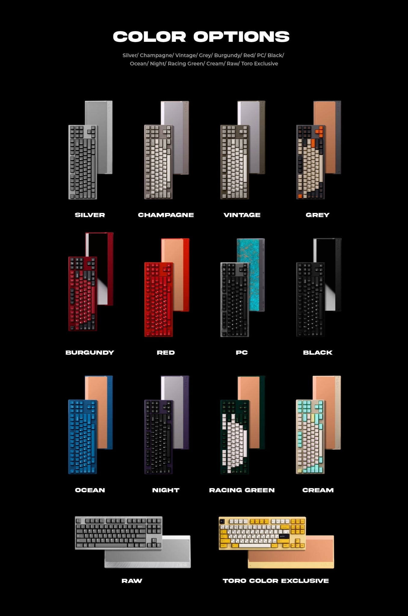 Nuxros +84 Classic TKL - 80% TKL Mechanical Aluminium Keyboard Kit - MonacoKeys