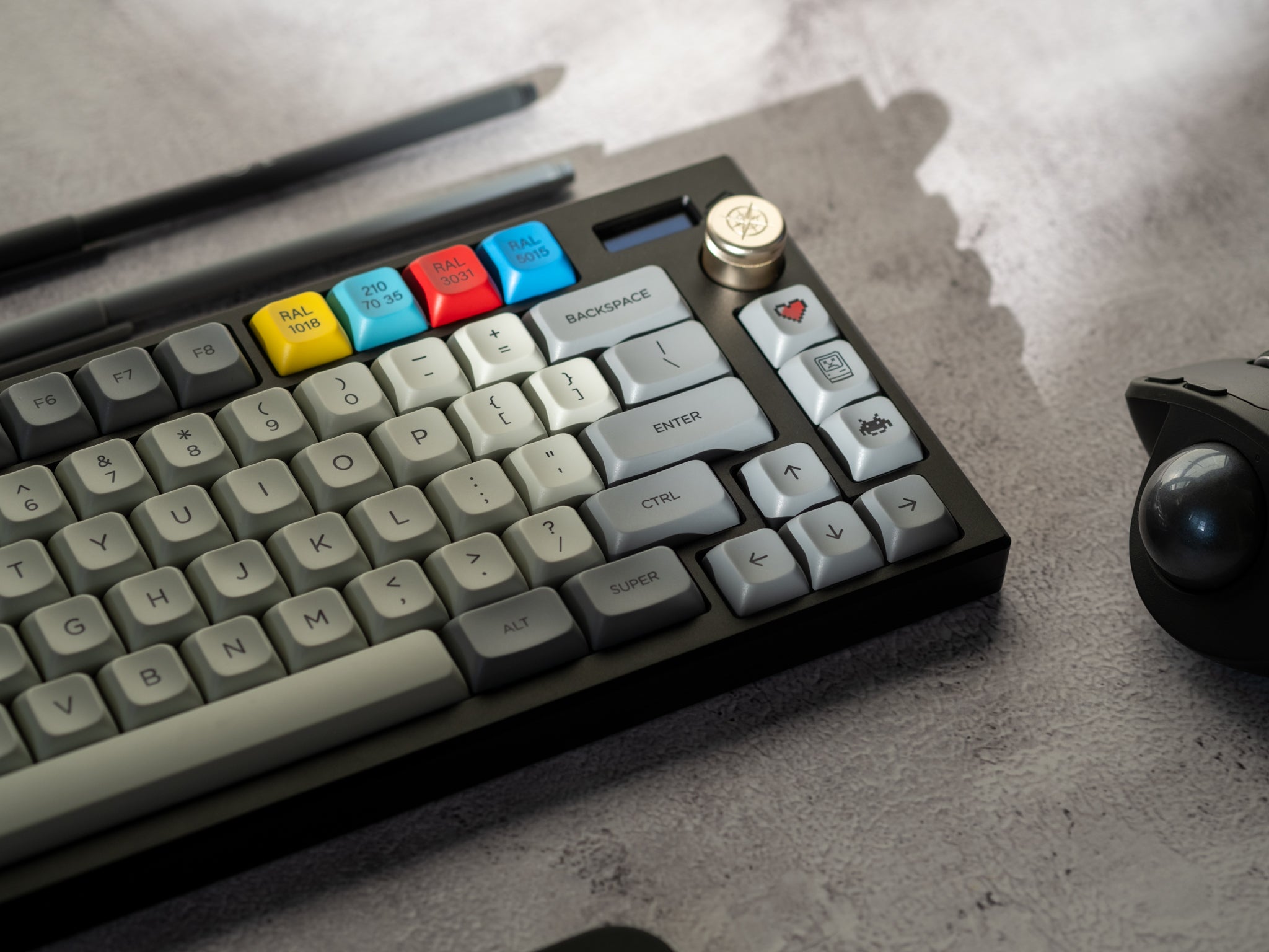 PBS Granite PBT Dye-Sub Keycap Set - MonacoKeys