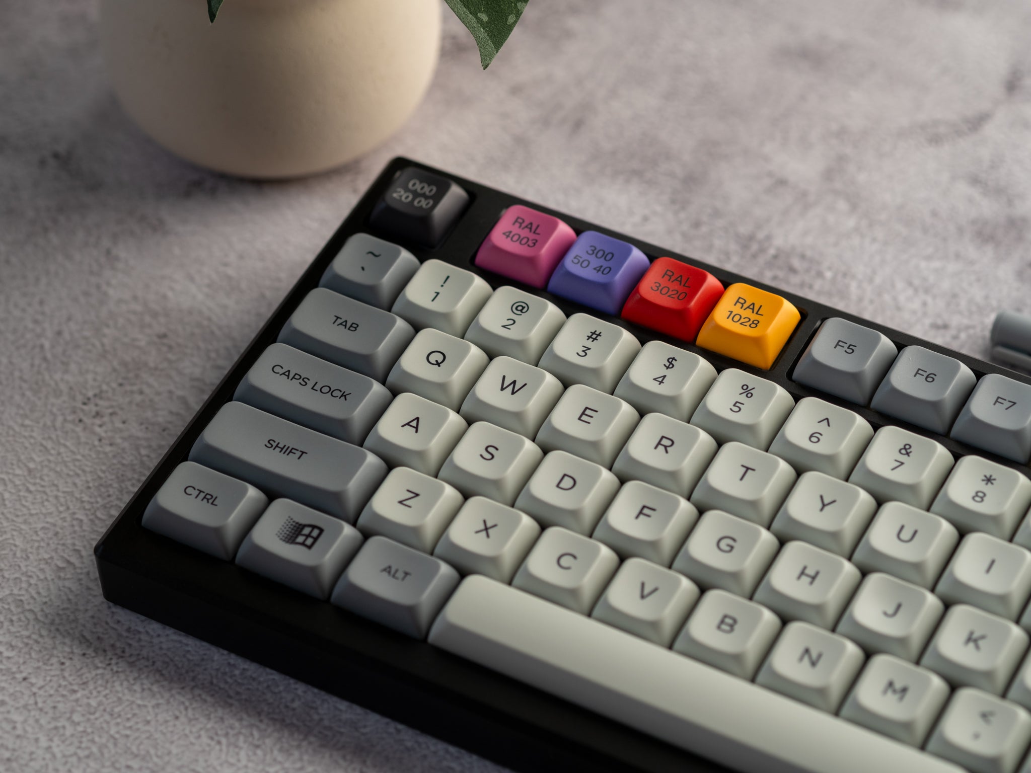 PBS Granite PBT Dye-Sub Keycap Set - MonacoKeys