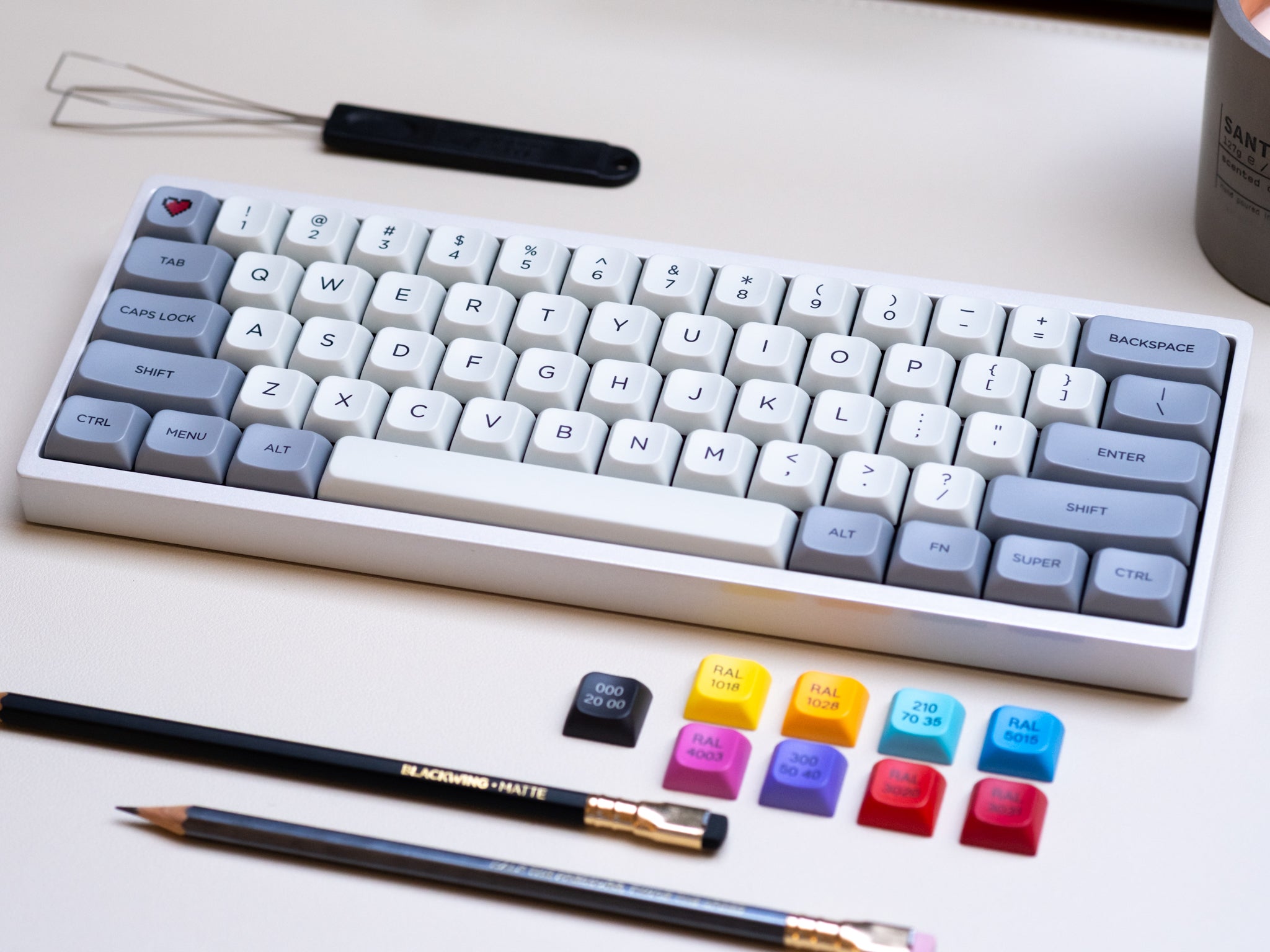 PBS Granite PBT Dye-Sub Keycap Set - MonacoKeys