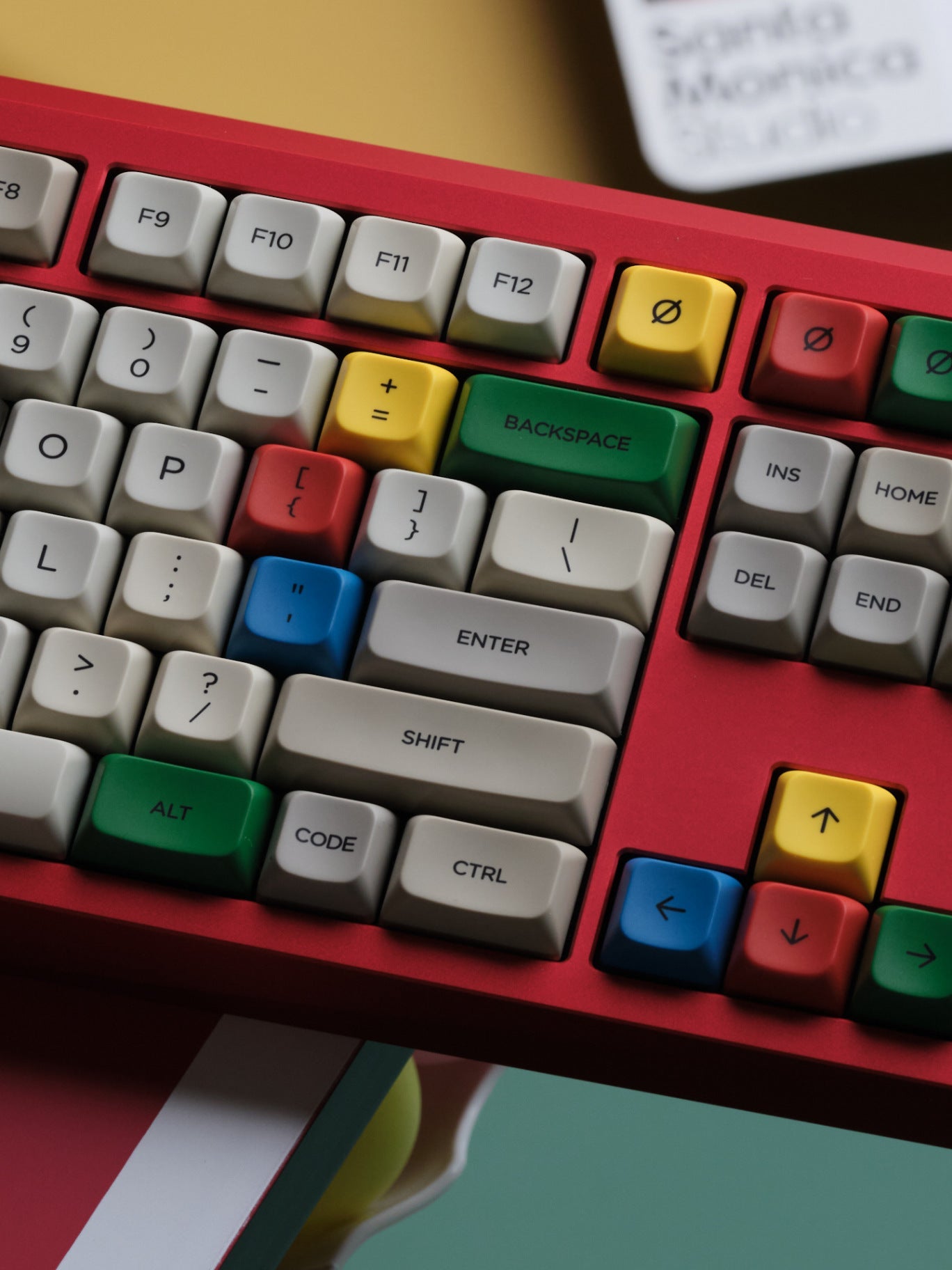 PBS Retro S.M AG PBT Dye-Sub Keycap Set - MonacoKeys