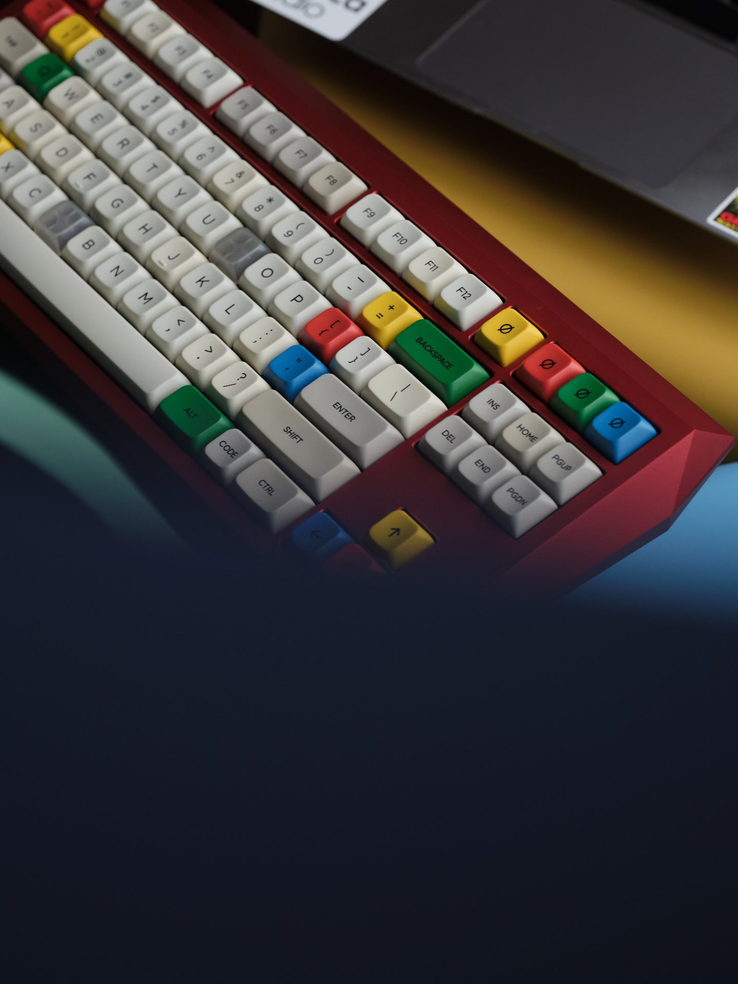 PBS Retro S.M AG PBT Dye-Sub Keycap Set - MonacoKeys