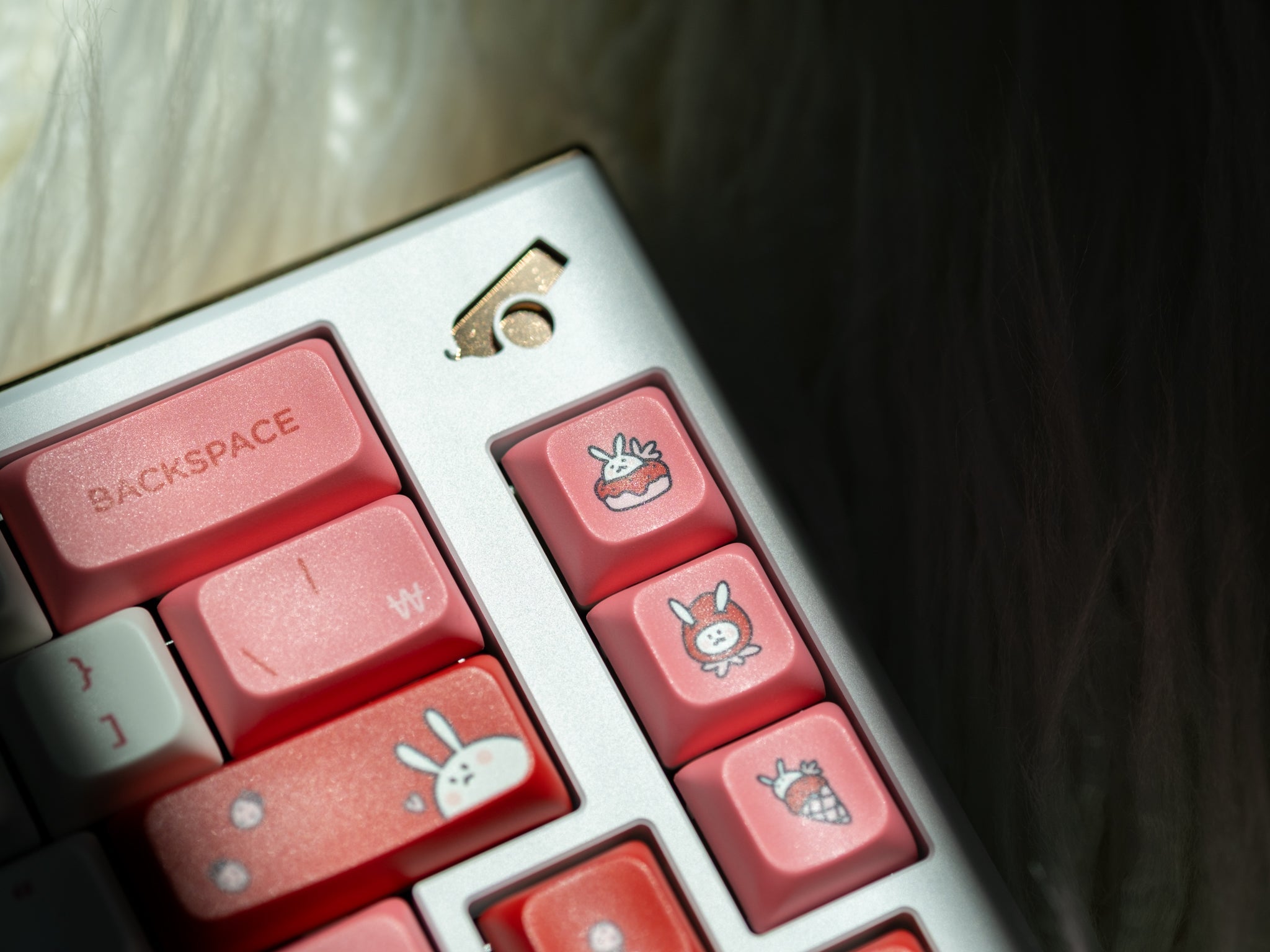 PBS Strawberry Milk PBT Dye-Sub Keycap Set - MonacoKeys