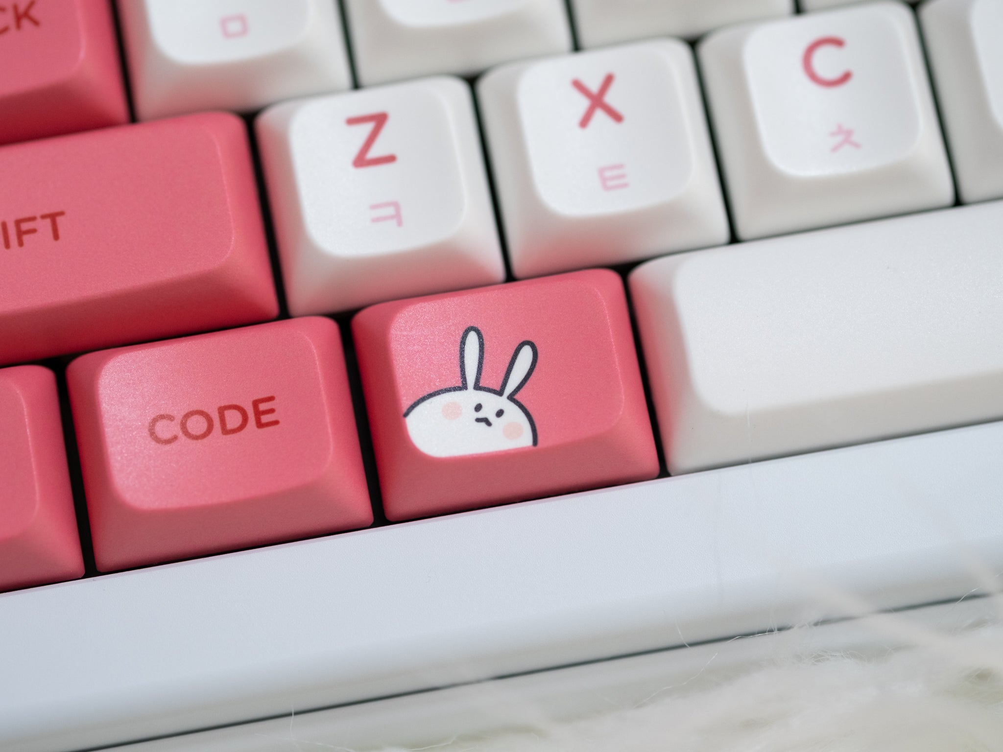 PBS Strawberry Milk PBT Dye-Sub Keycap Set - MonacoKeys