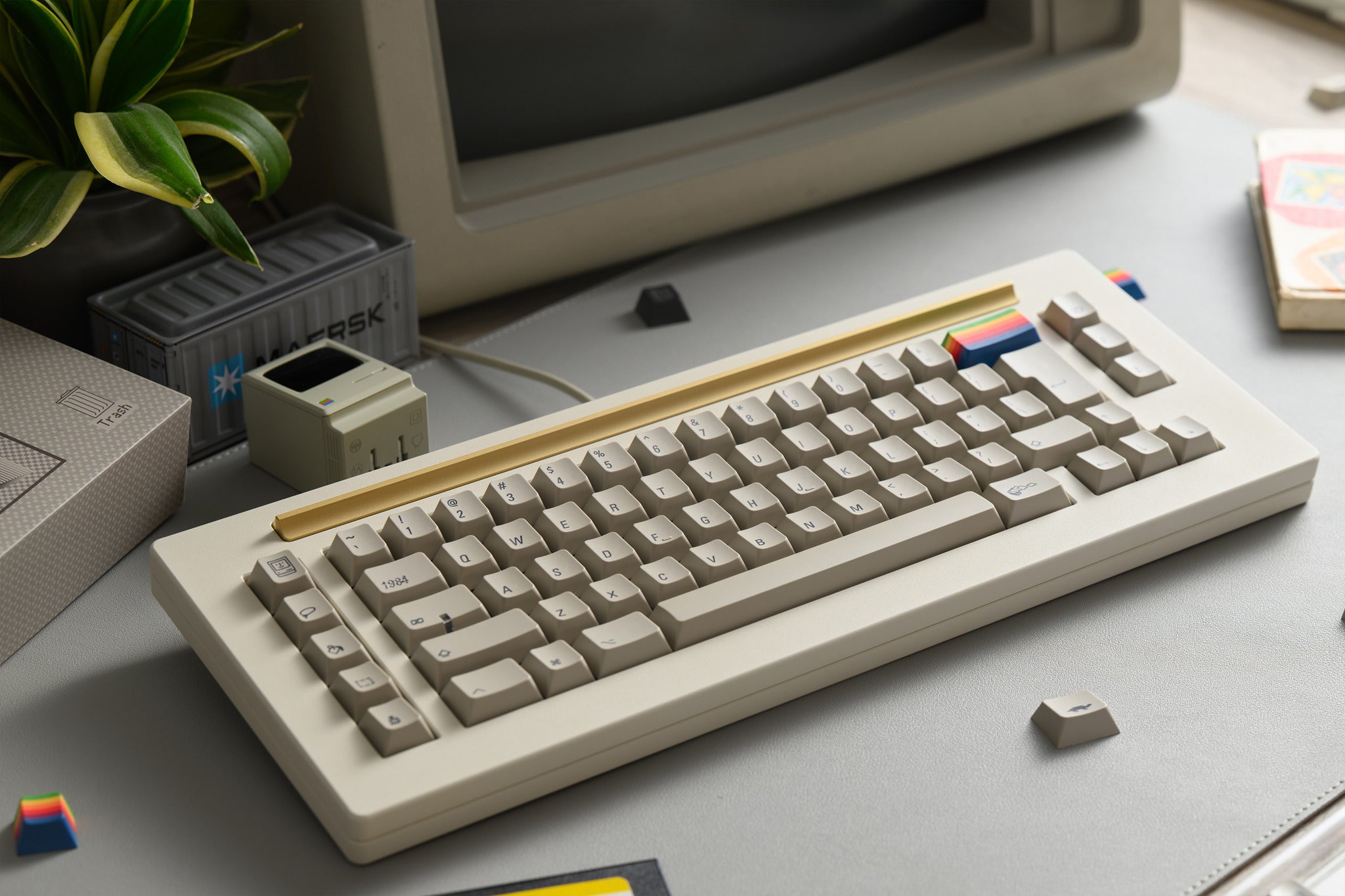PBTFans 1984 R2 - Dye-Sub PBT Keycap Set - MonacoKeys