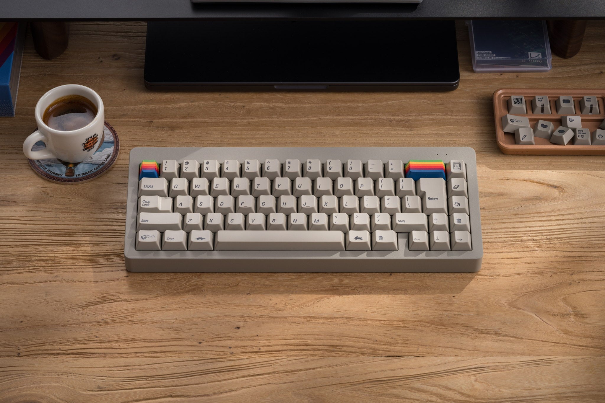 PBTFans 1984 R2 - Dye-Sub PBT Keycap Set - MonacoKeys