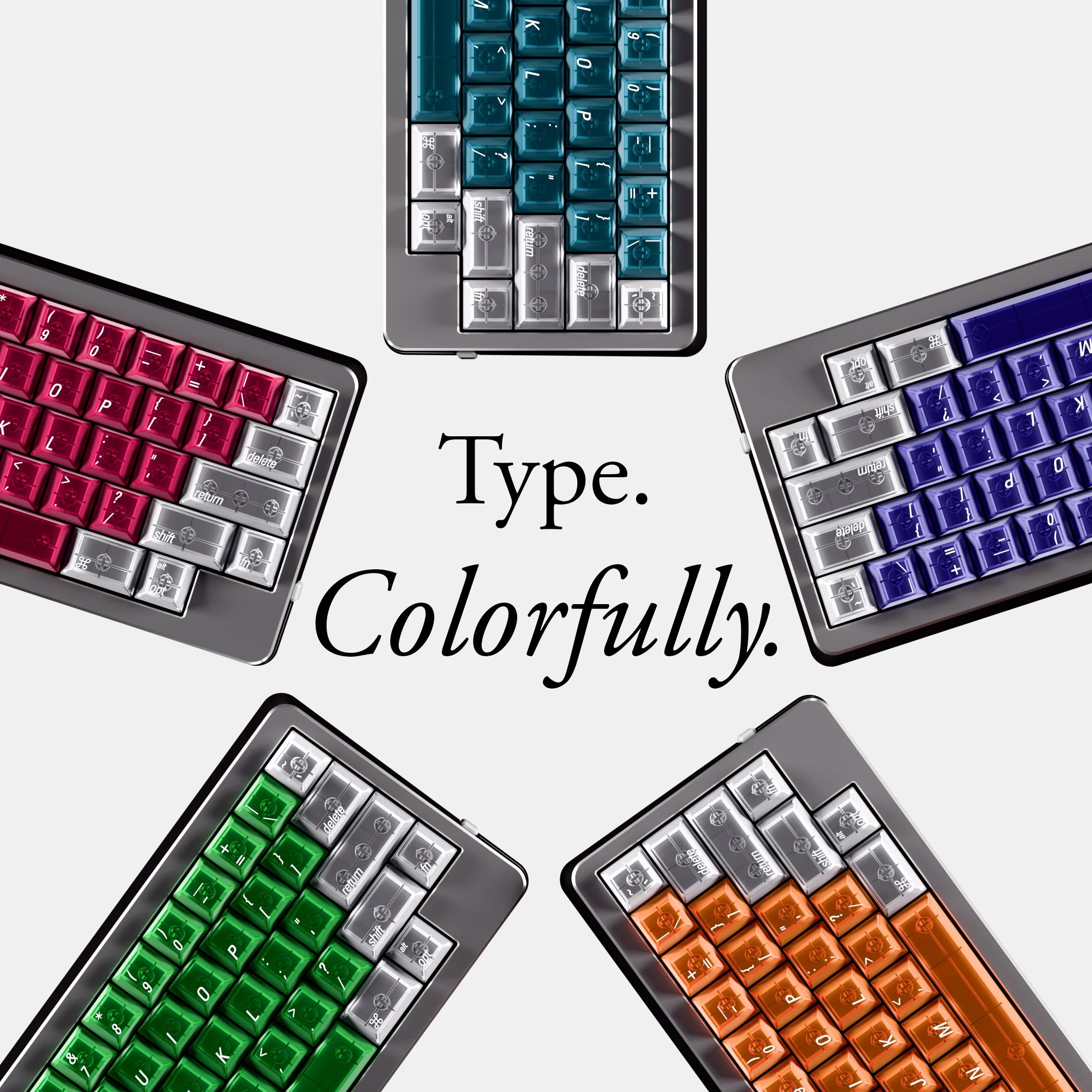 PBTFans G3 - UV-Print ABS Keycap Set - MonacoKeys