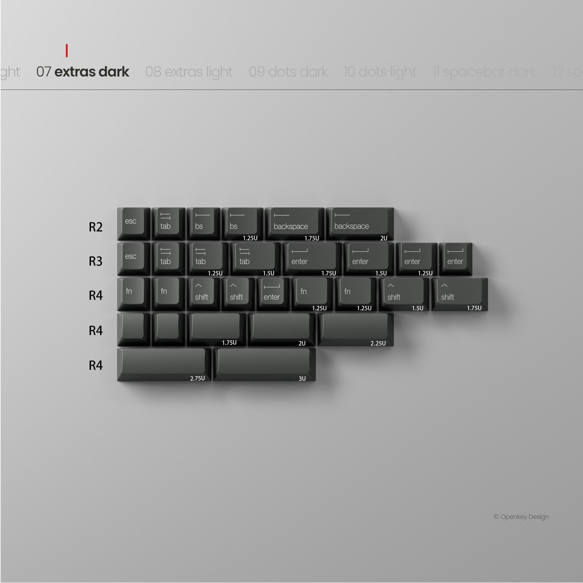 PBTFans Less, but better - Dye - Sub PBT Keycap Set [Group - Buy] - MonacoKeys