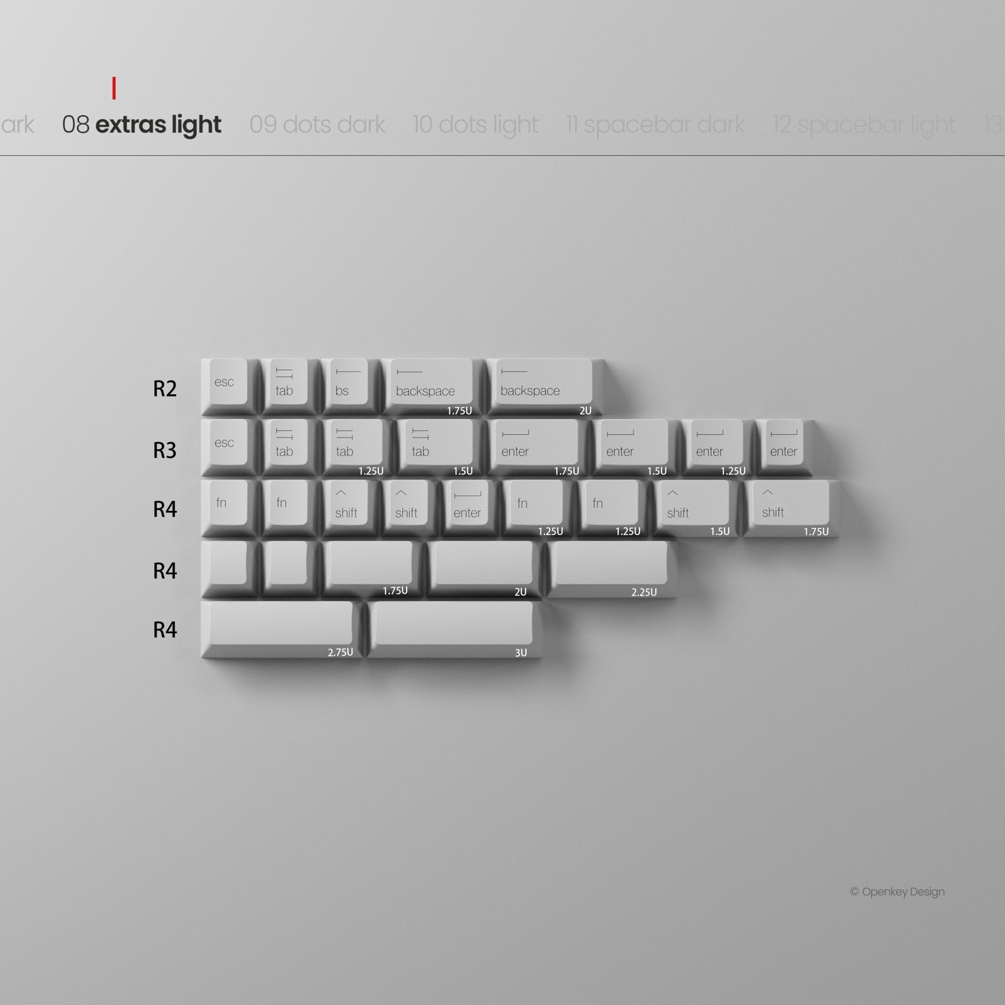 PBTFans Less, but better - Dye - Sub PBT Keycap Set [Group - Buy] - MonacoKeys