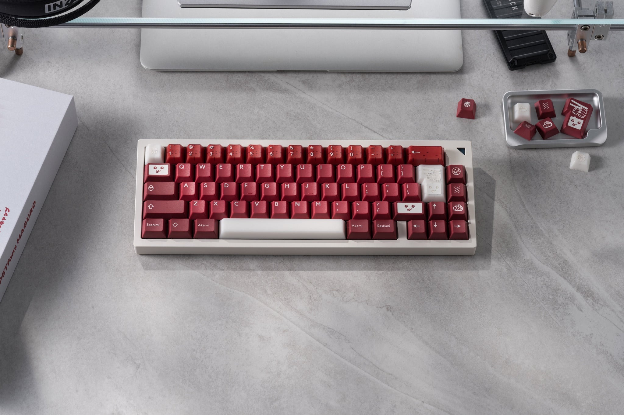 PBTFans Maguro - PBT Double-Shot Keycap Set