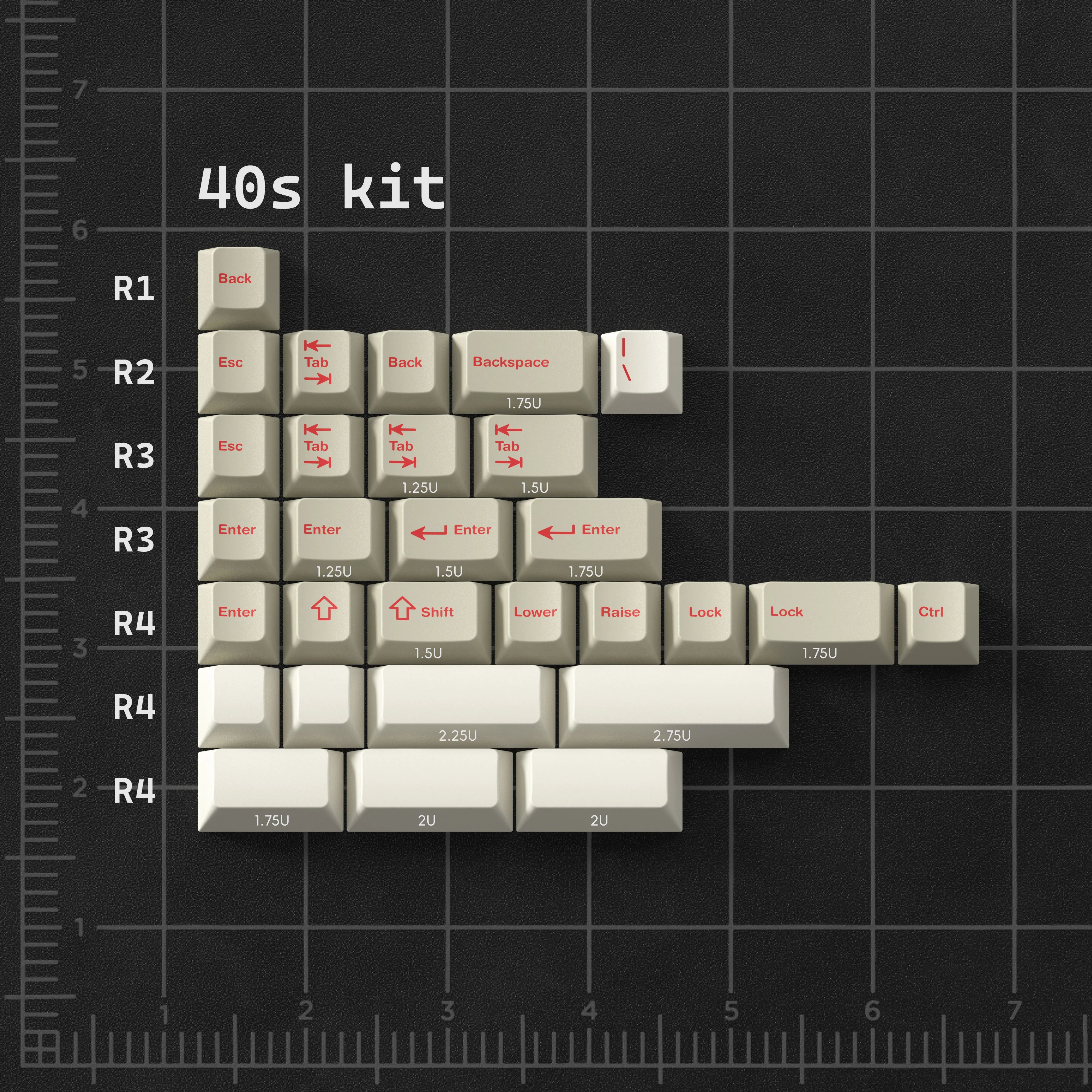 PBTFans Overtime - Dye-Sub PBT Keycap Set - MonacoKeys