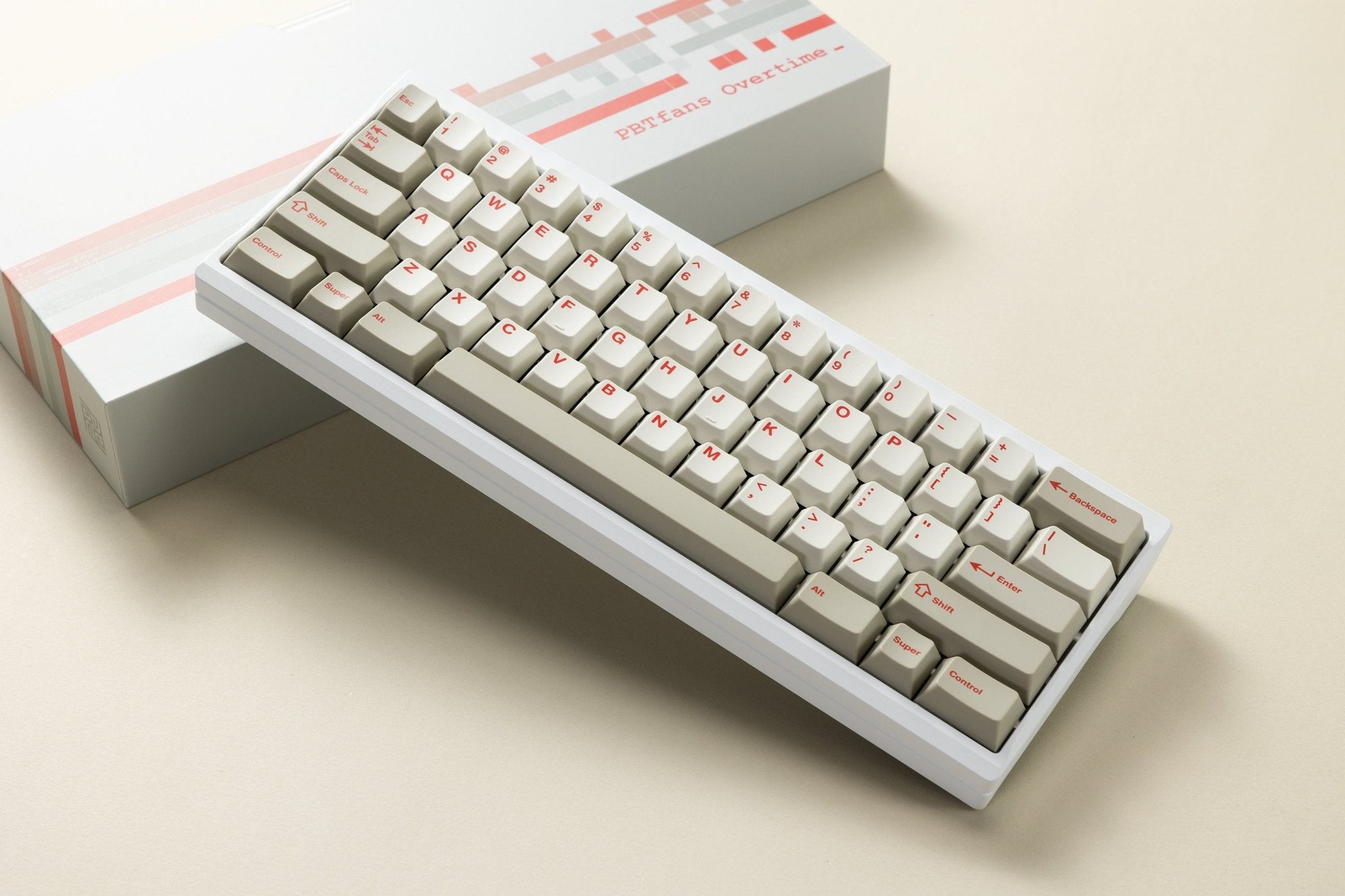 PBTFans Overtime - Dye - Sub PBT Keycap Set - MonacoKeys