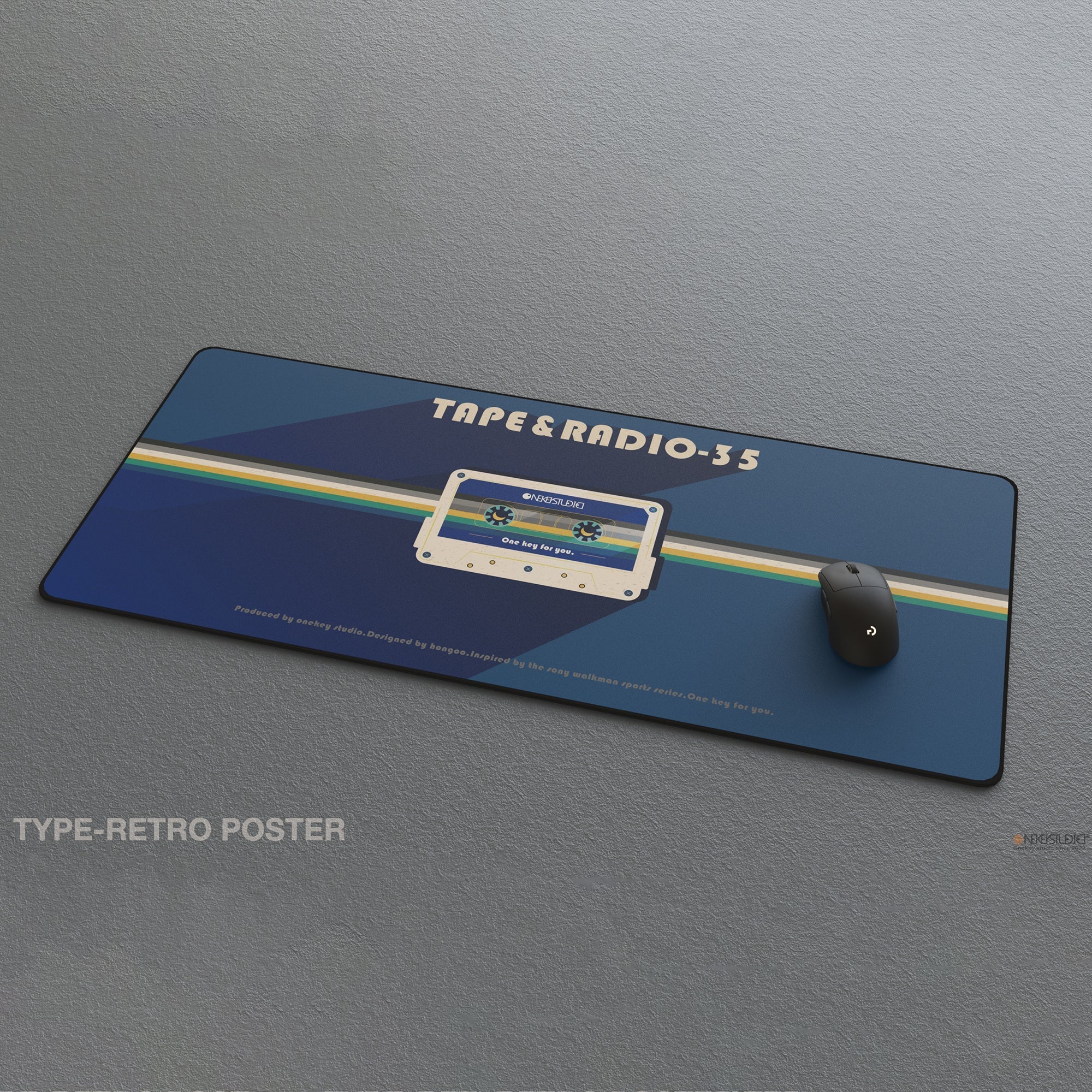 PBTfans Tape & Radio Double - Shot ABS Keycap Set [Preorder] - MonacoKeys