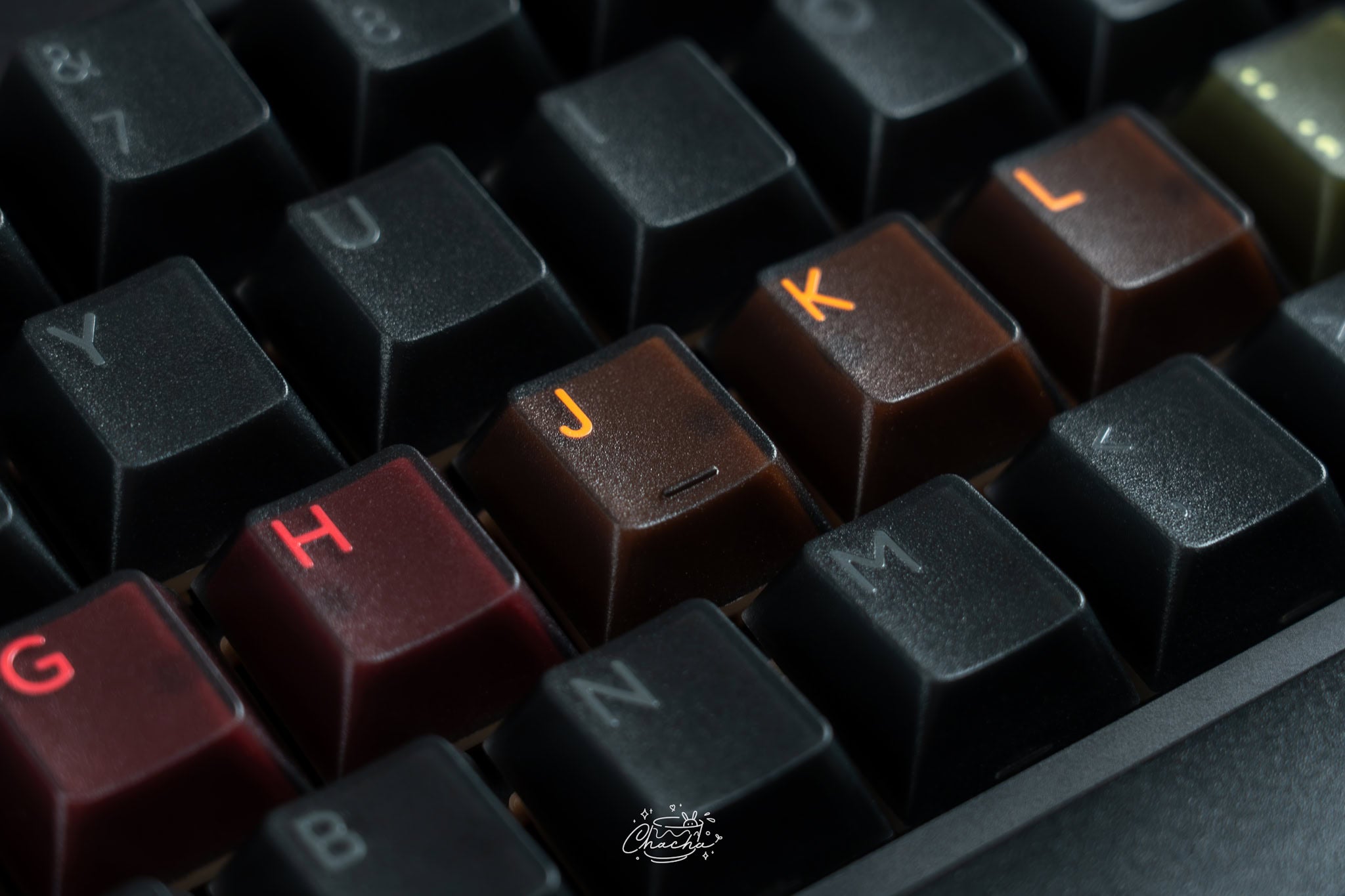 PBTFans Thermal - Double-Shot ABS Keycap Set - MonacoKeys