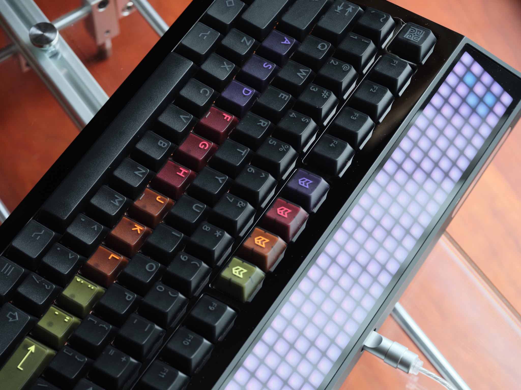 PBTFans Thermal - Double-Shot ABS Keycap Set - MonacoKeys