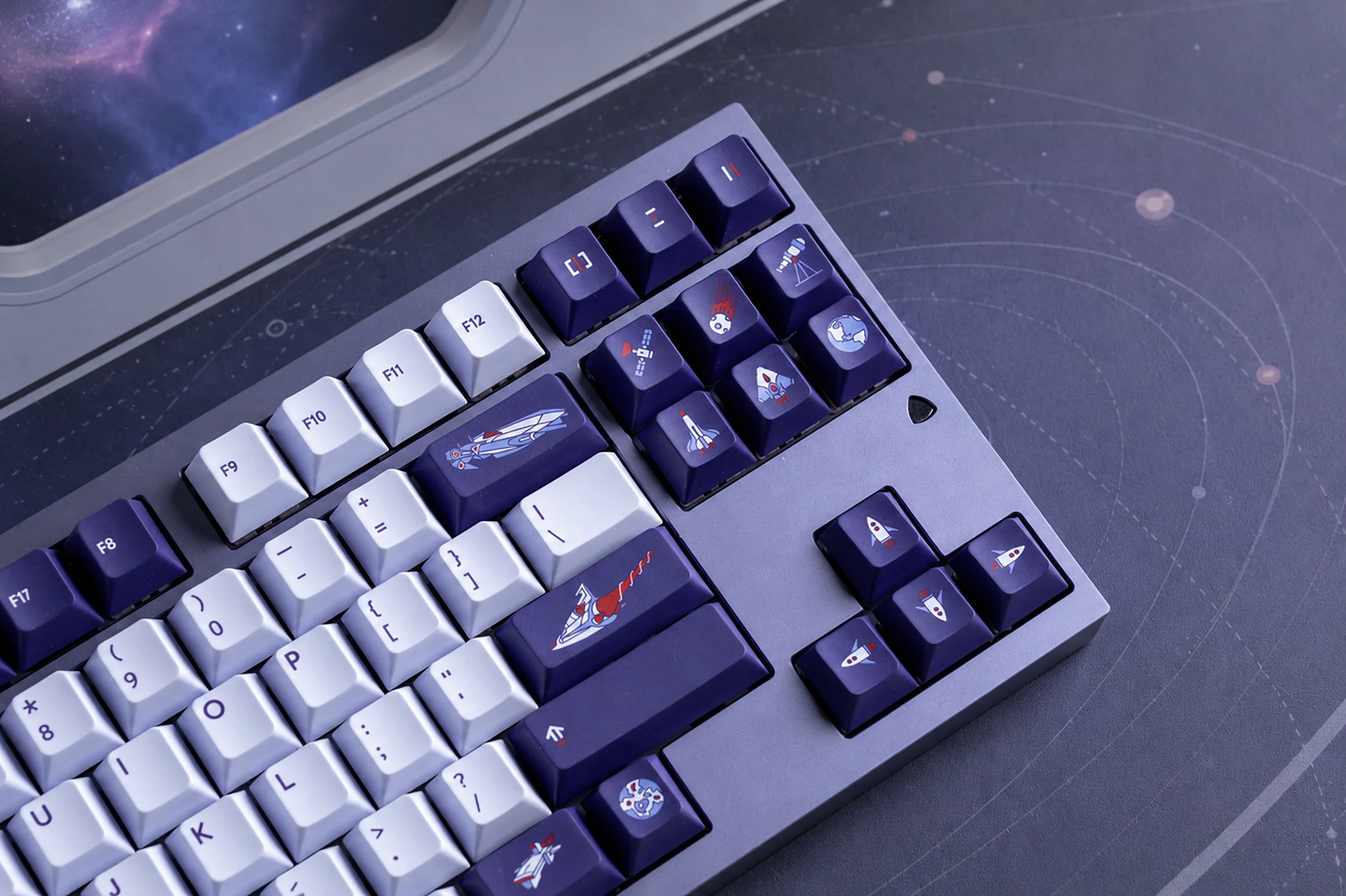 PBTFans Voyager - PBT Dye-Sub Keycap Set