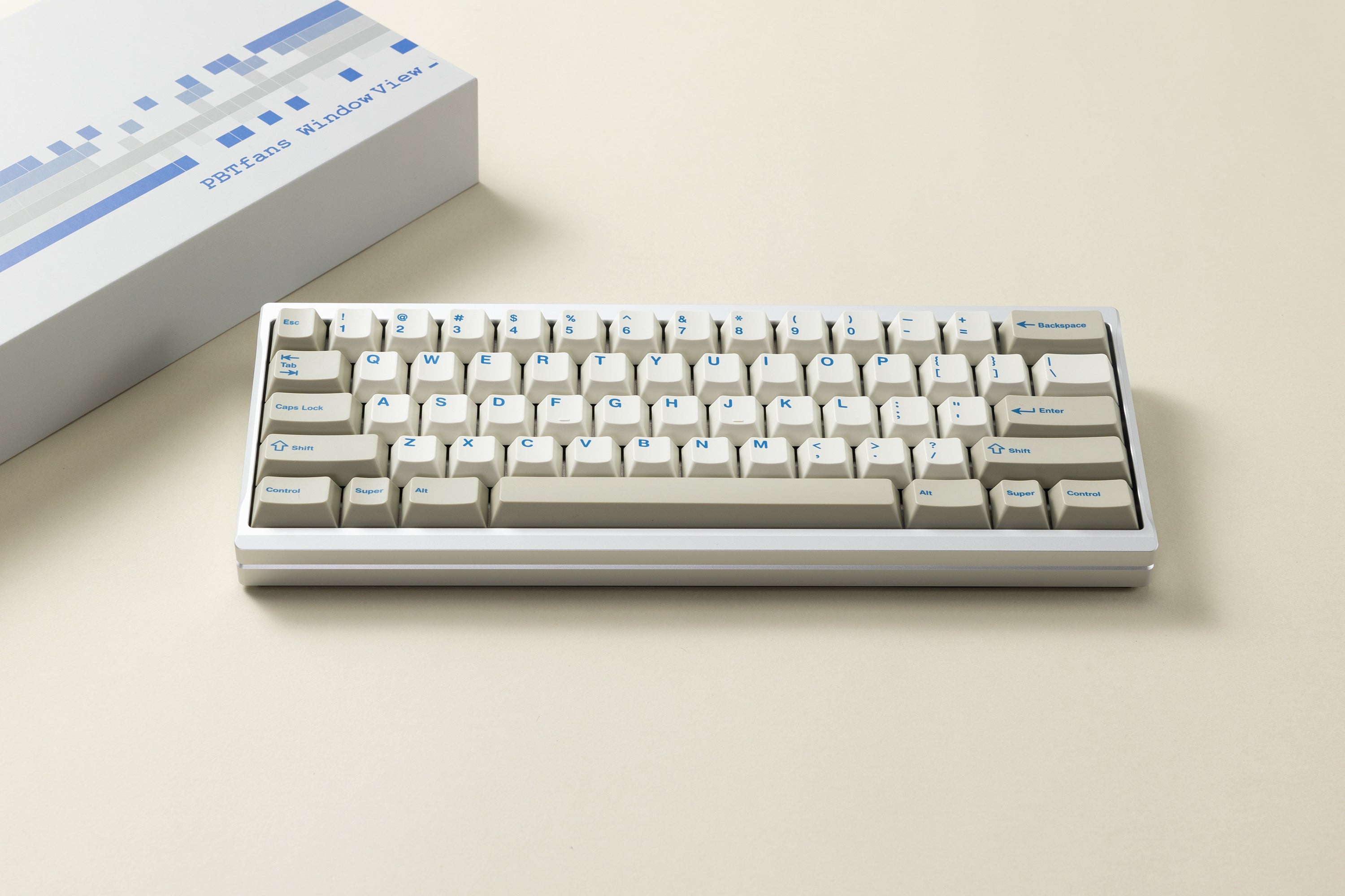 PBTFans Window View - Dye-Sub PBT Keycap Set - MonacoKeys