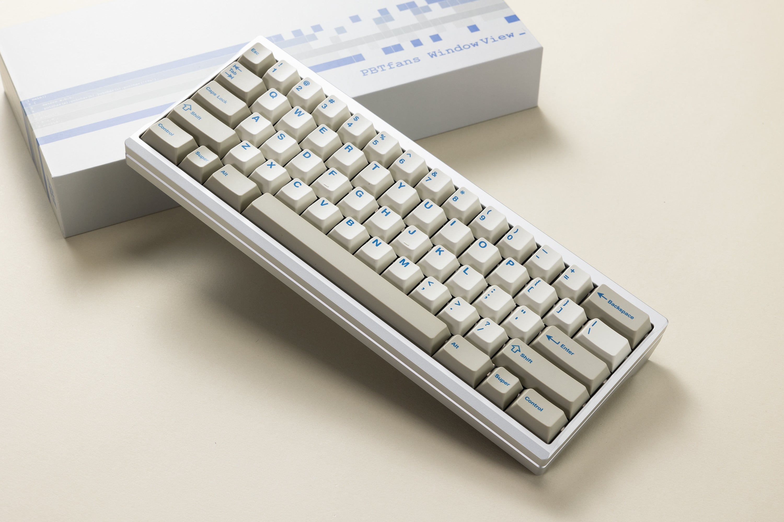 PBTFans Window View - Dye-Sub PBT Keycap Set - MonacoKeys