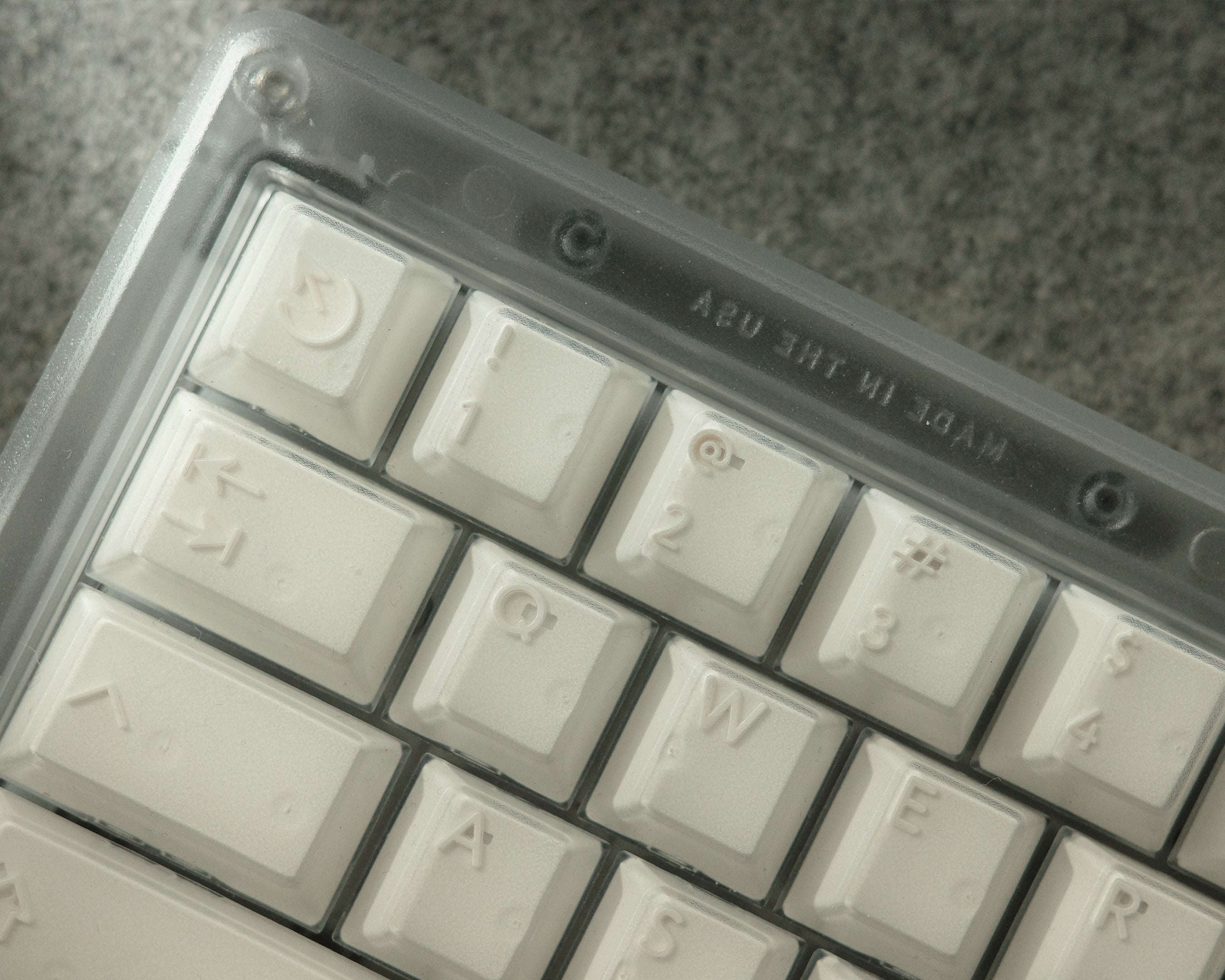 PBTFans X-Ray R3 - Double-Shot ABS Keycap Set - MonacoKeys