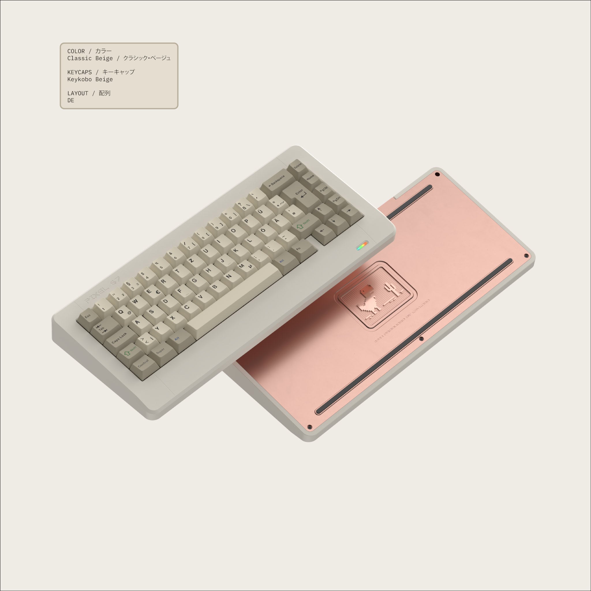 Pixtendo Pixel67 - 65% Wireless Mechanical Keyboard