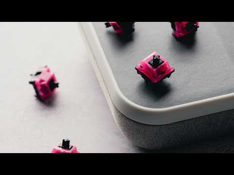 Video zu den F-ROW Hollow Tips Tactile Switches