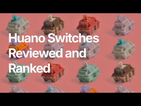 Huano Sakura V2 Linear Switches Soundtest: Tippen auf einer Tastatur