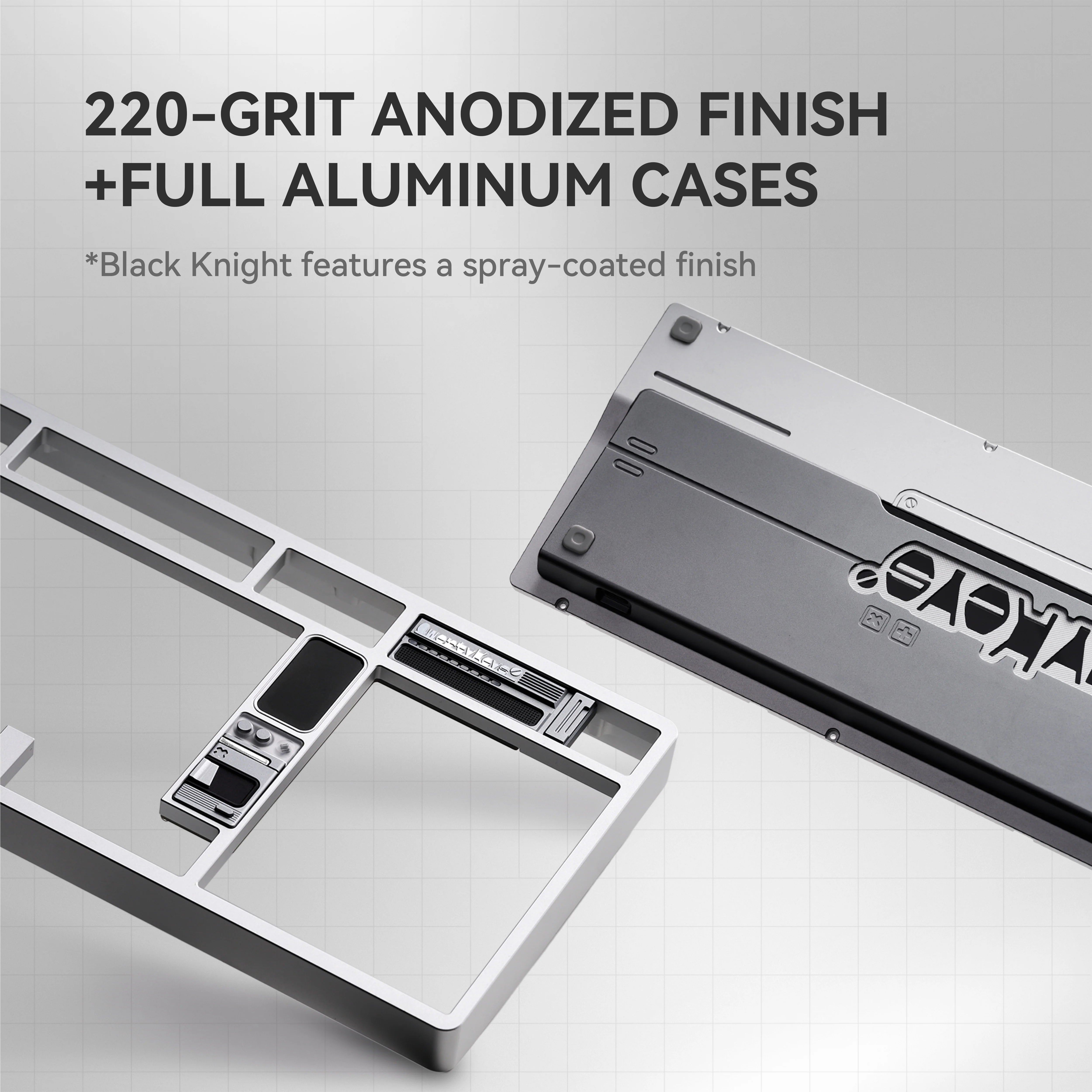 QK100 Mk2 Prebuilt - 98% Fullsize Mechanical Aluminium Keyboard