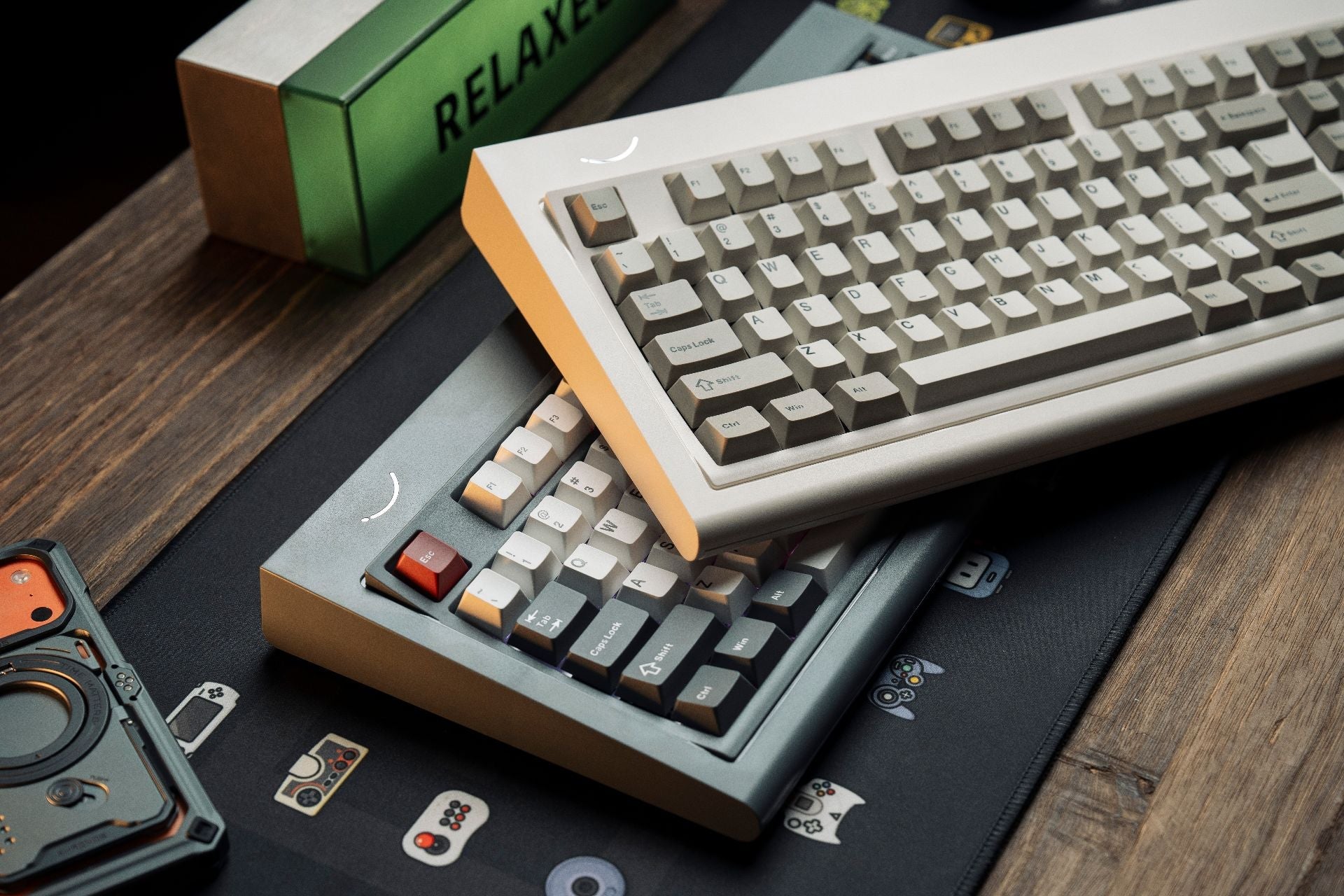 Smurve80 - Curved 80% Mechanical Keyboard - MonacoKeys