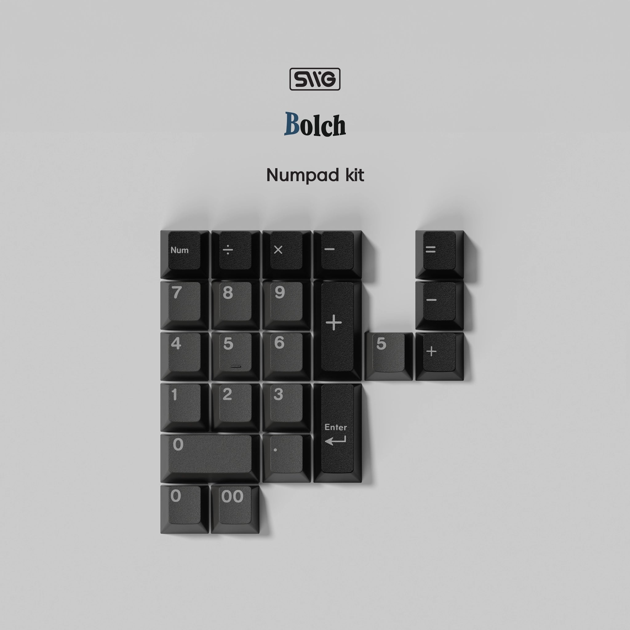 SWG Bolch - Cherry Profile ABS Double-Shot Keycap Set - MonacoKeys