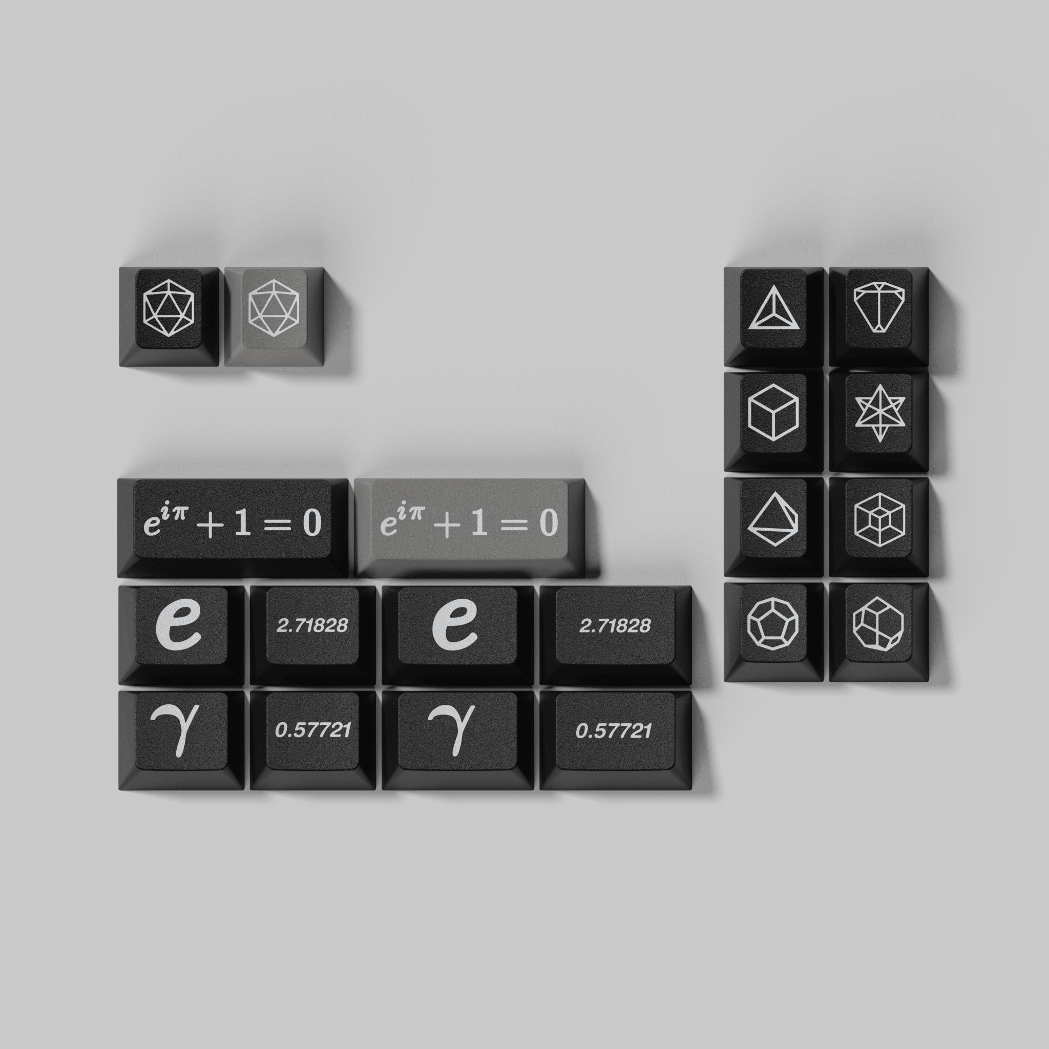 SWG Euler - Cherry Profile ABS Double-Shot Keycap Set - MonacoKeys