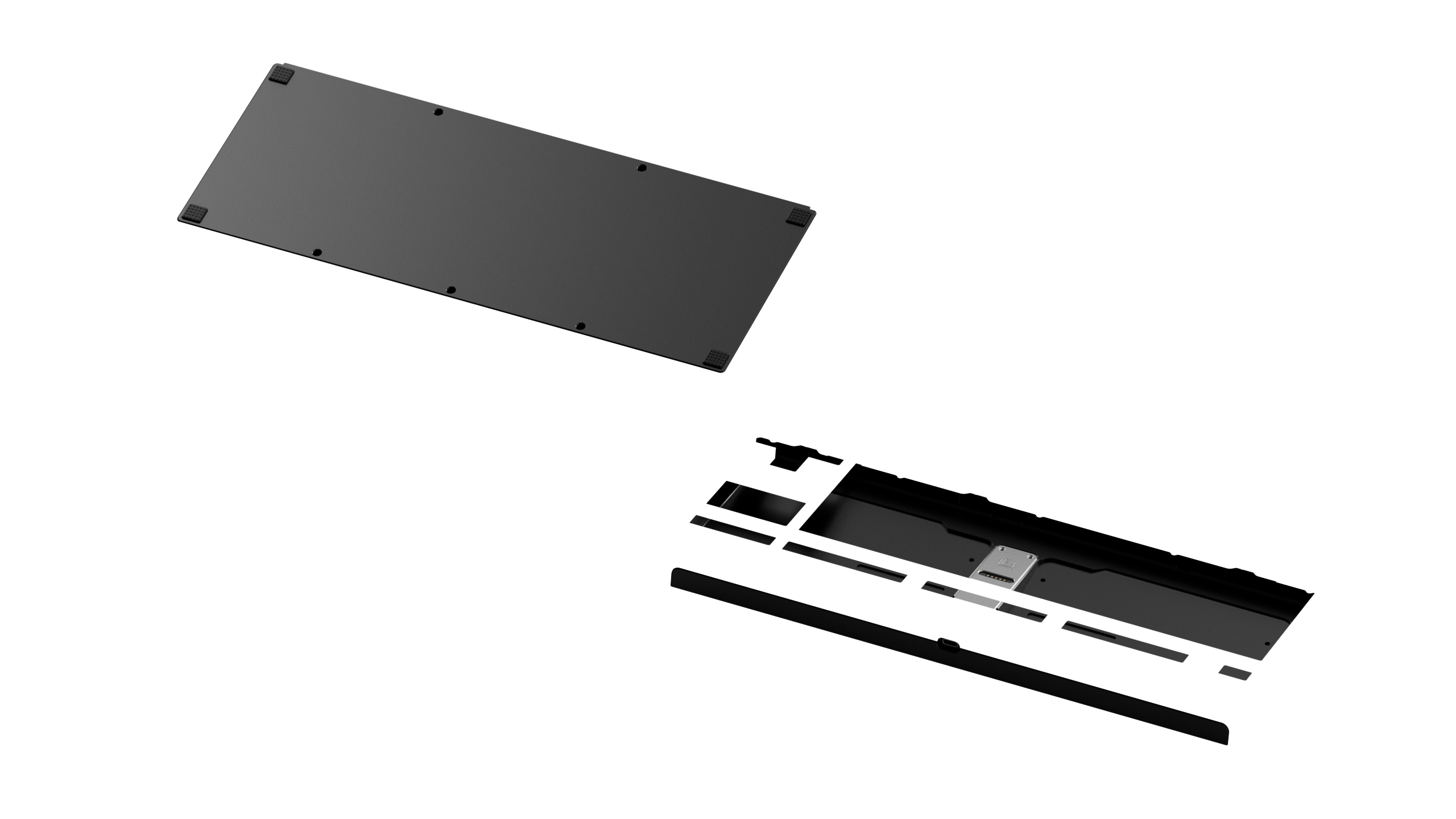 KBDFans TofuTKL R2 - Bottom Cases