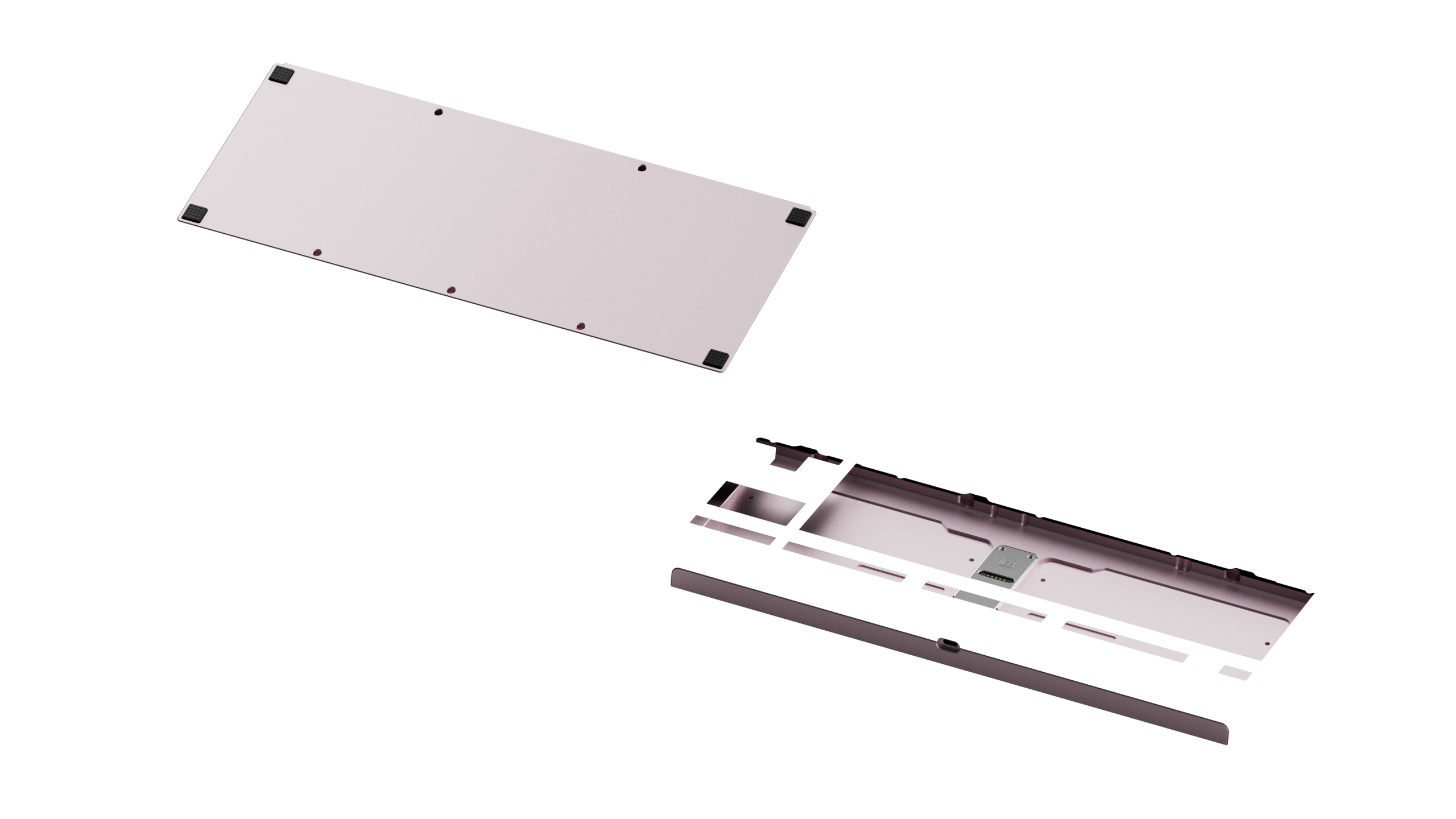 KBDFans TofuTKL R2 - Bottom Cases