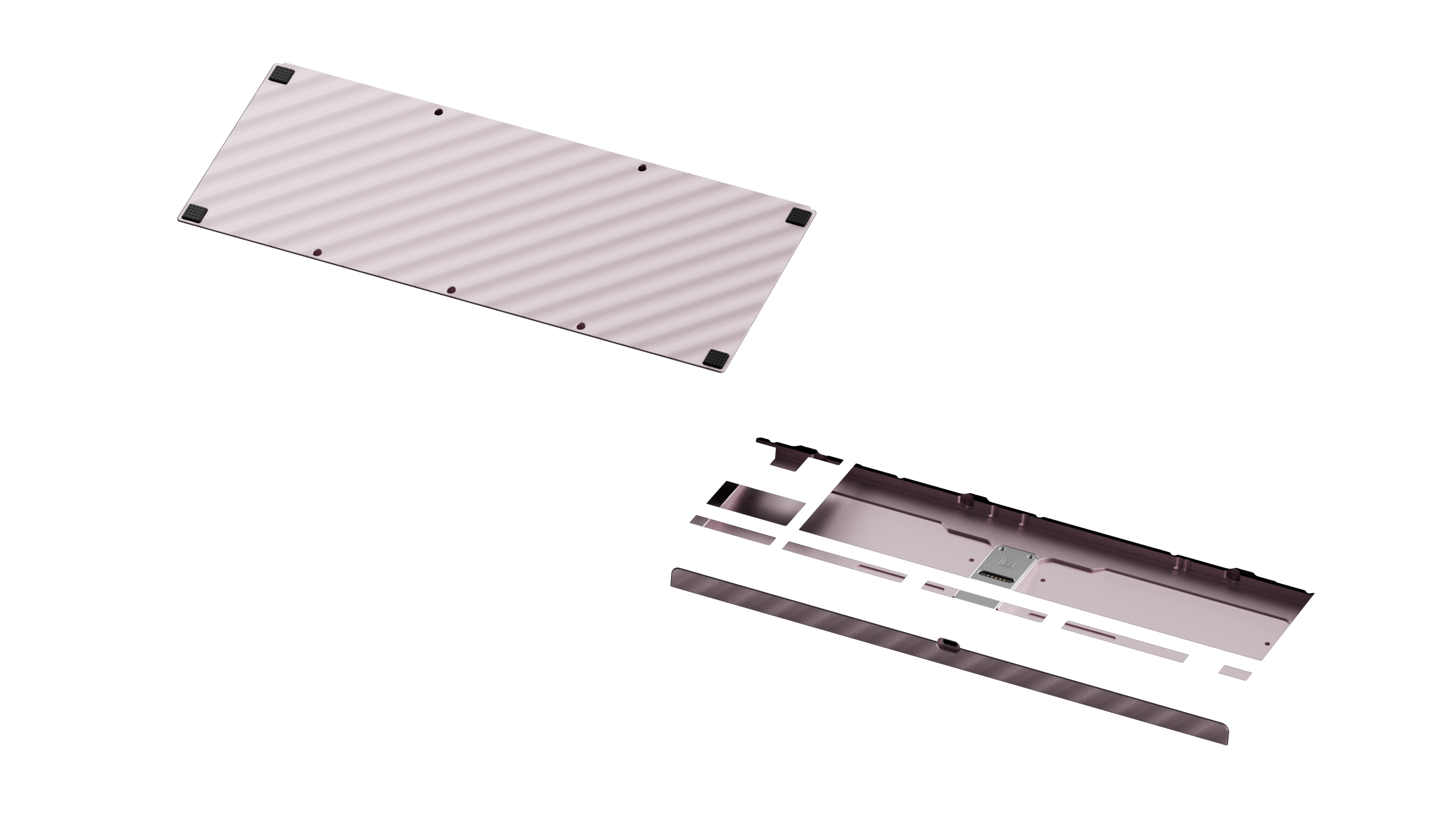KBDFans TofuTKL R2 - Bottom Cases