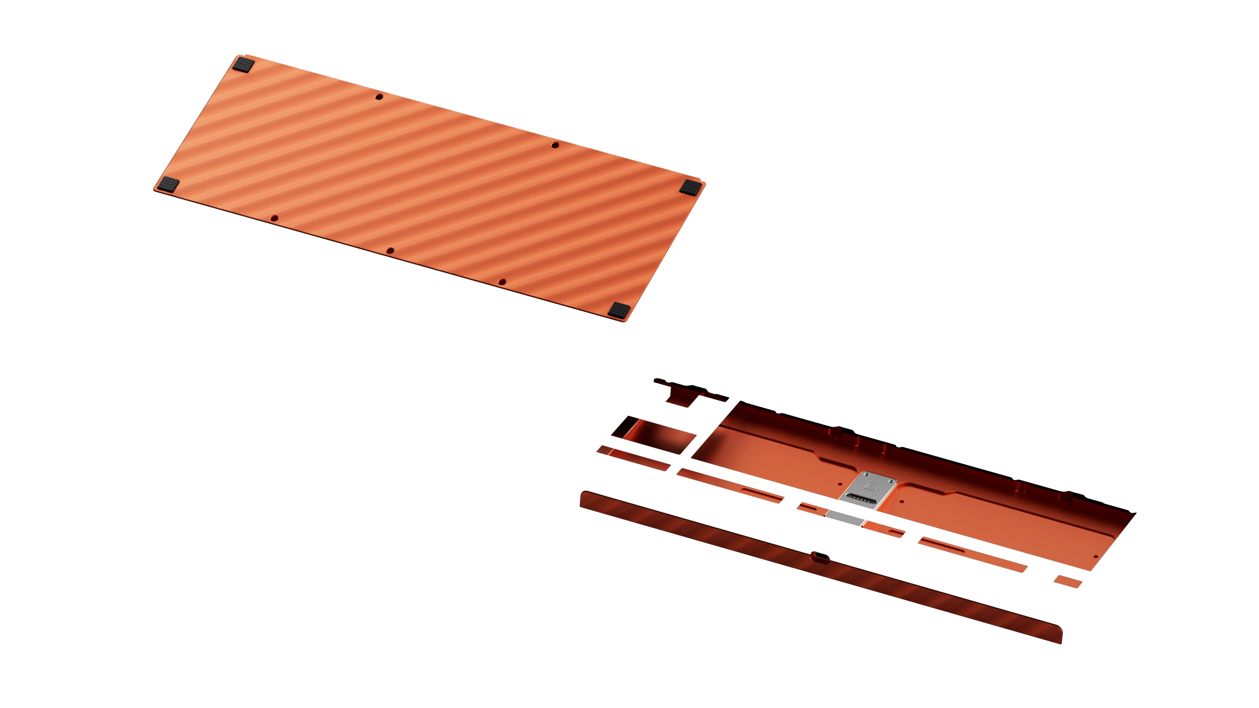 KBDFans TofuTKL R2 - Bottom Cases