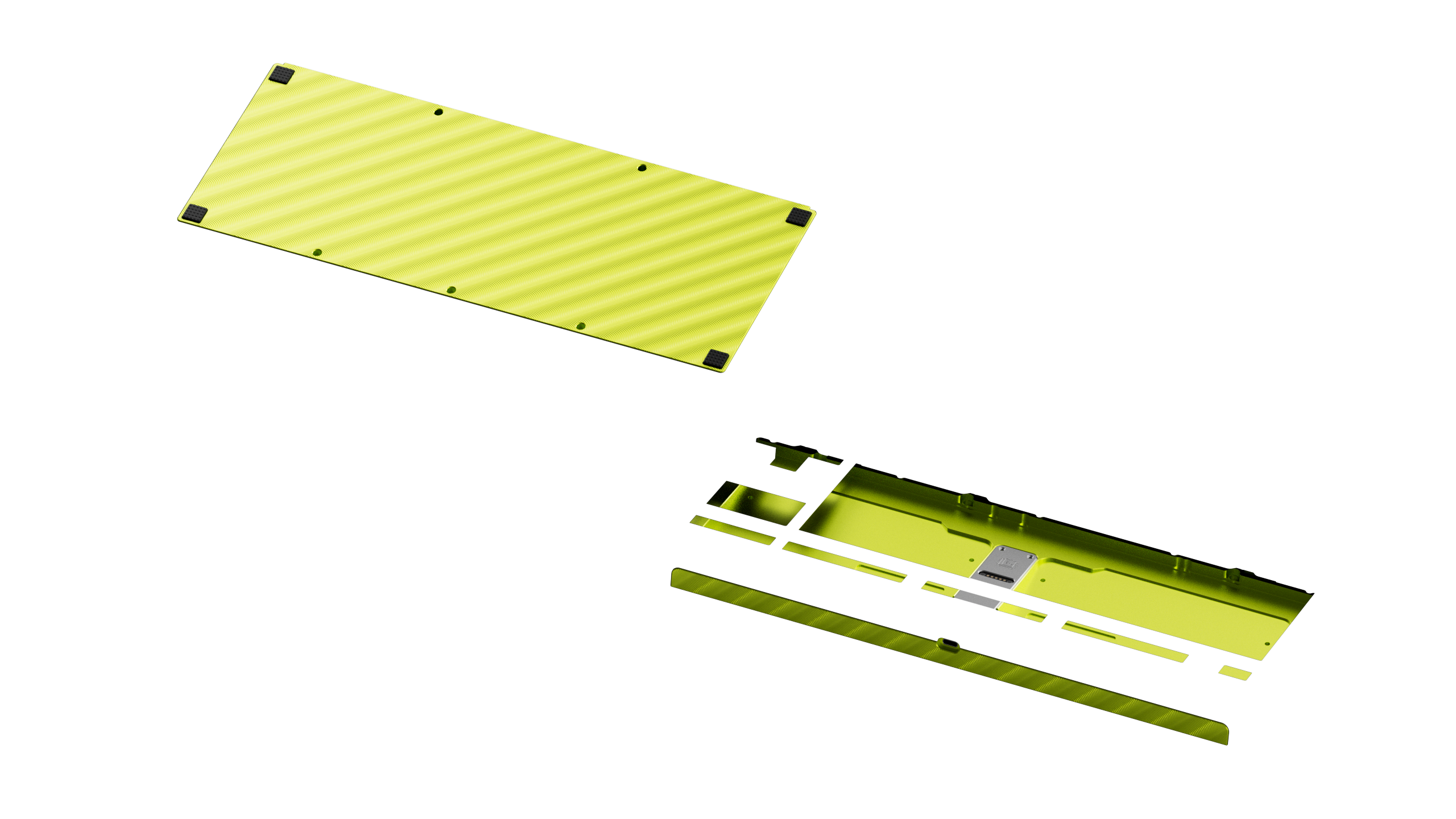 KBDFans TofuTKL R2 - Bottom Cases