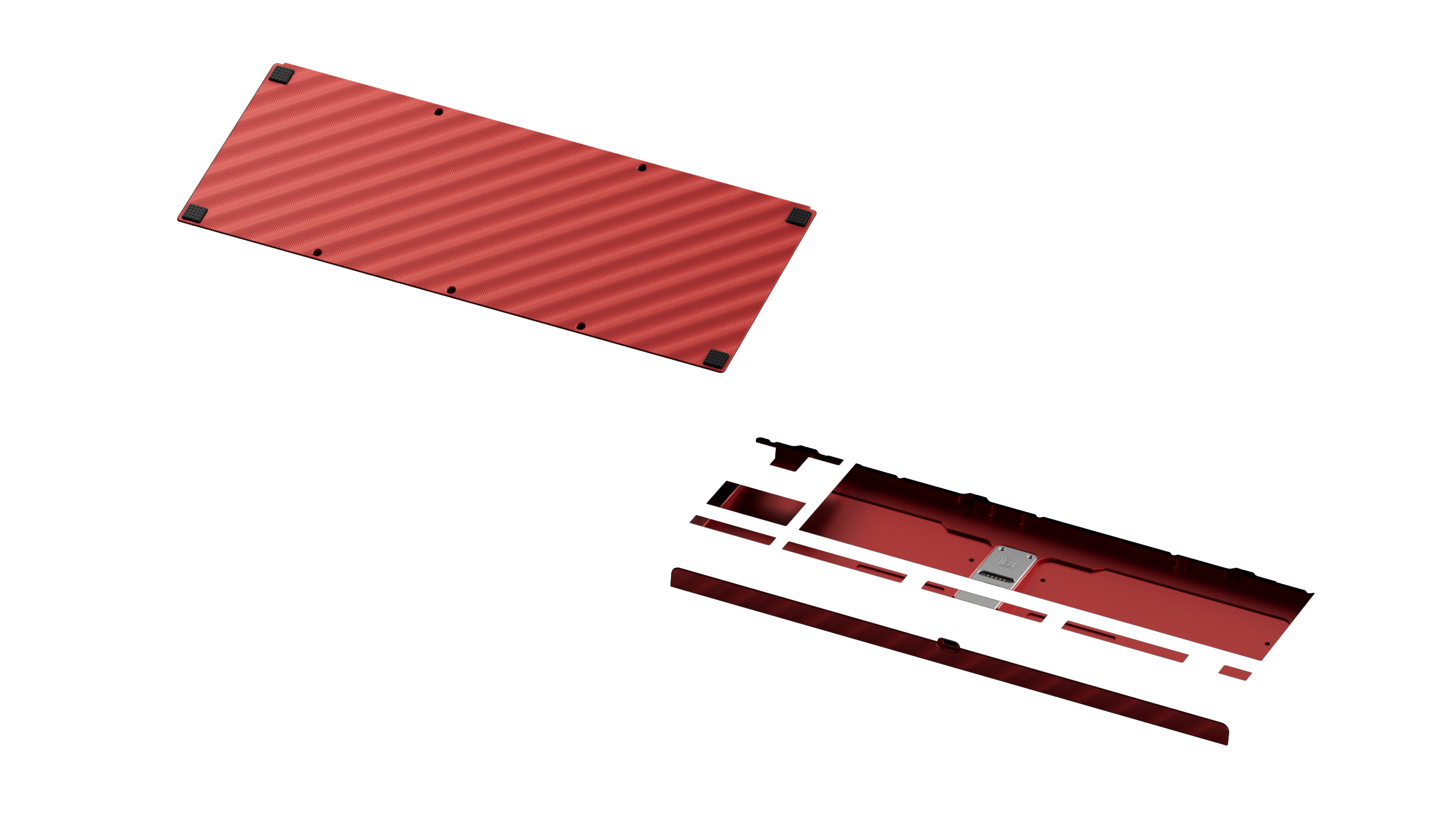 KBDFans TofuTKL R2 - Bottom Cases