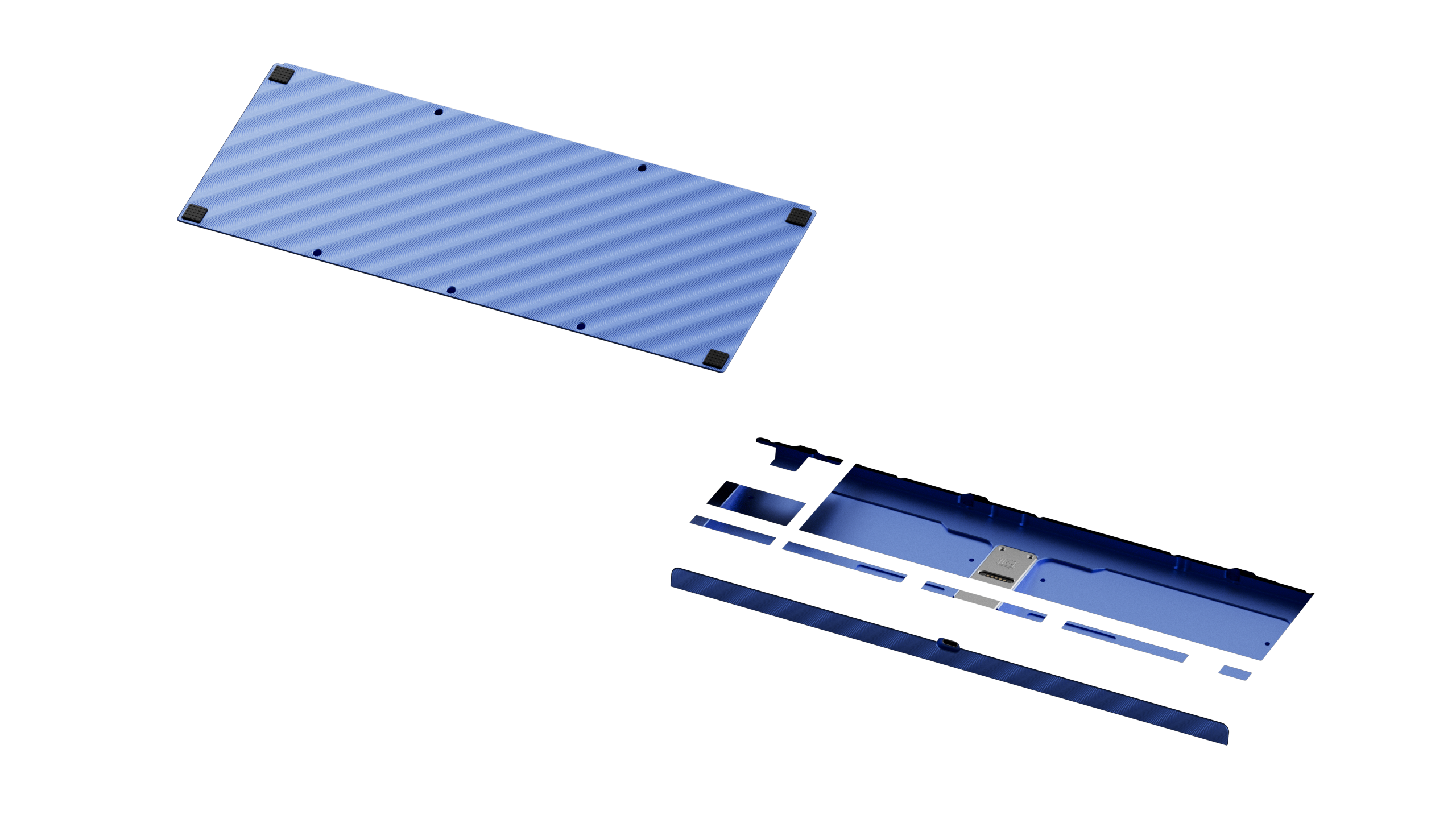 KBDFans TofuTKL R2 - Bottom Cases