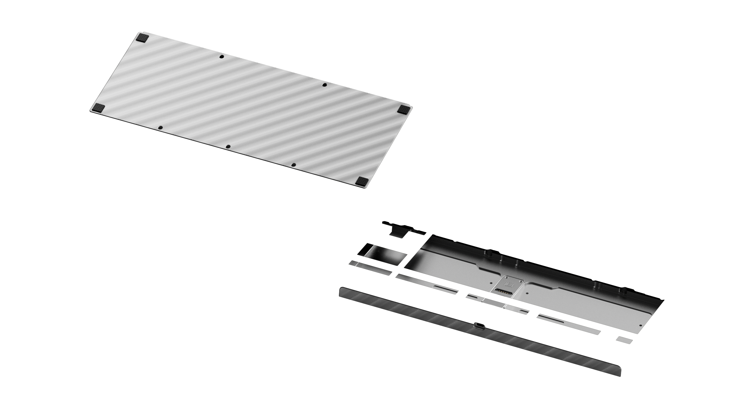 KBDFans TofuTKL R2 - Bottom Cases